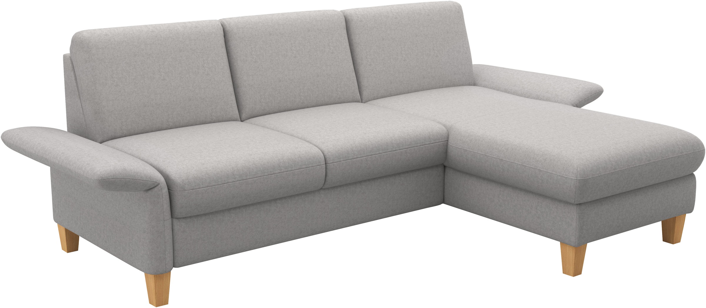 Home affaire Ecksofa »Rochelle, L-Form«, wahlweise mit Armteilverstellung, Bettfunktion und Bettkasten