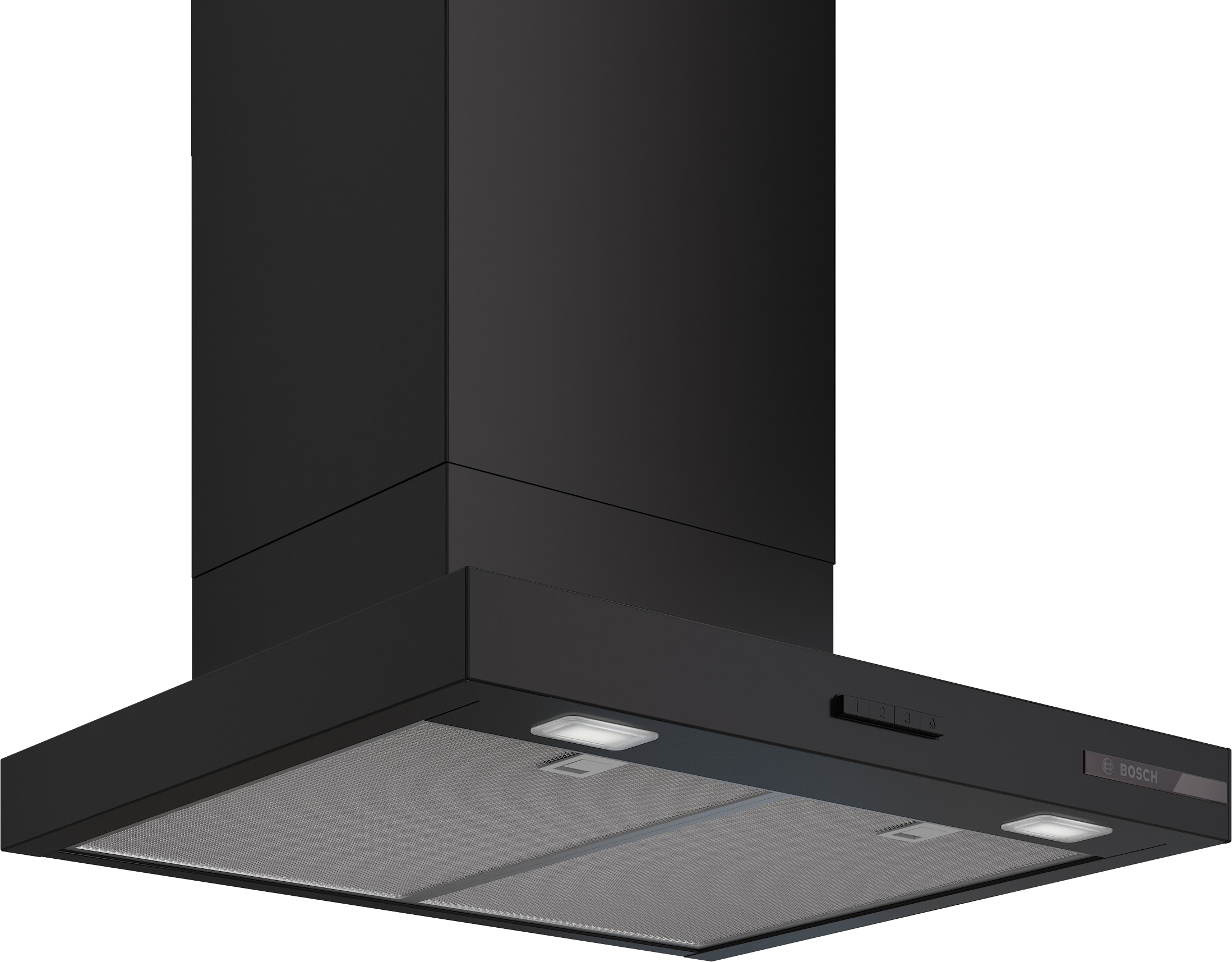 BOSCH Wandhaube "DWB63BC60" Serie Serie 2 Einfache Tastensteuerung & effizientes Dual Filtersystem