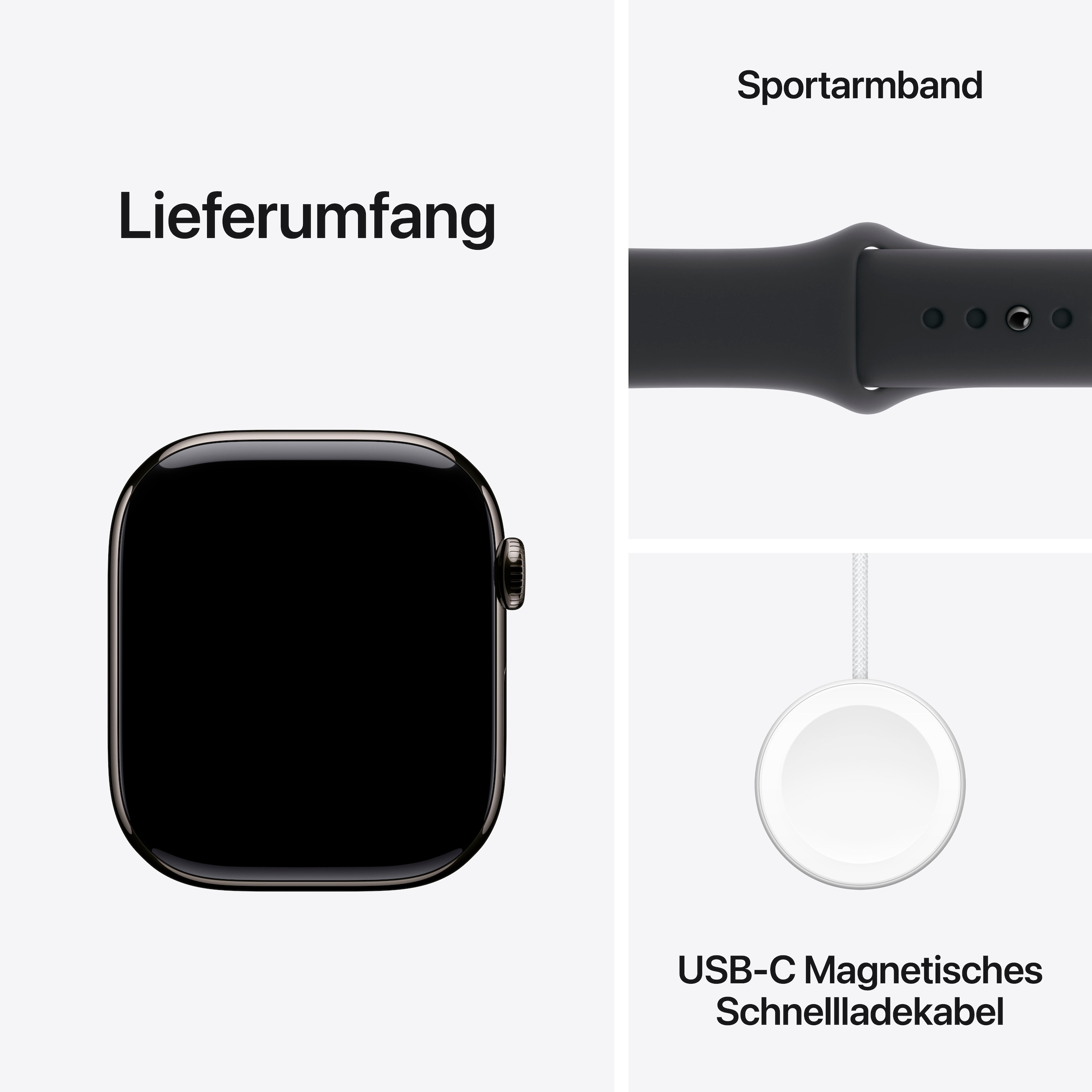 Apple Smartwatch »Watch 10 Titan«, Watch OS 11