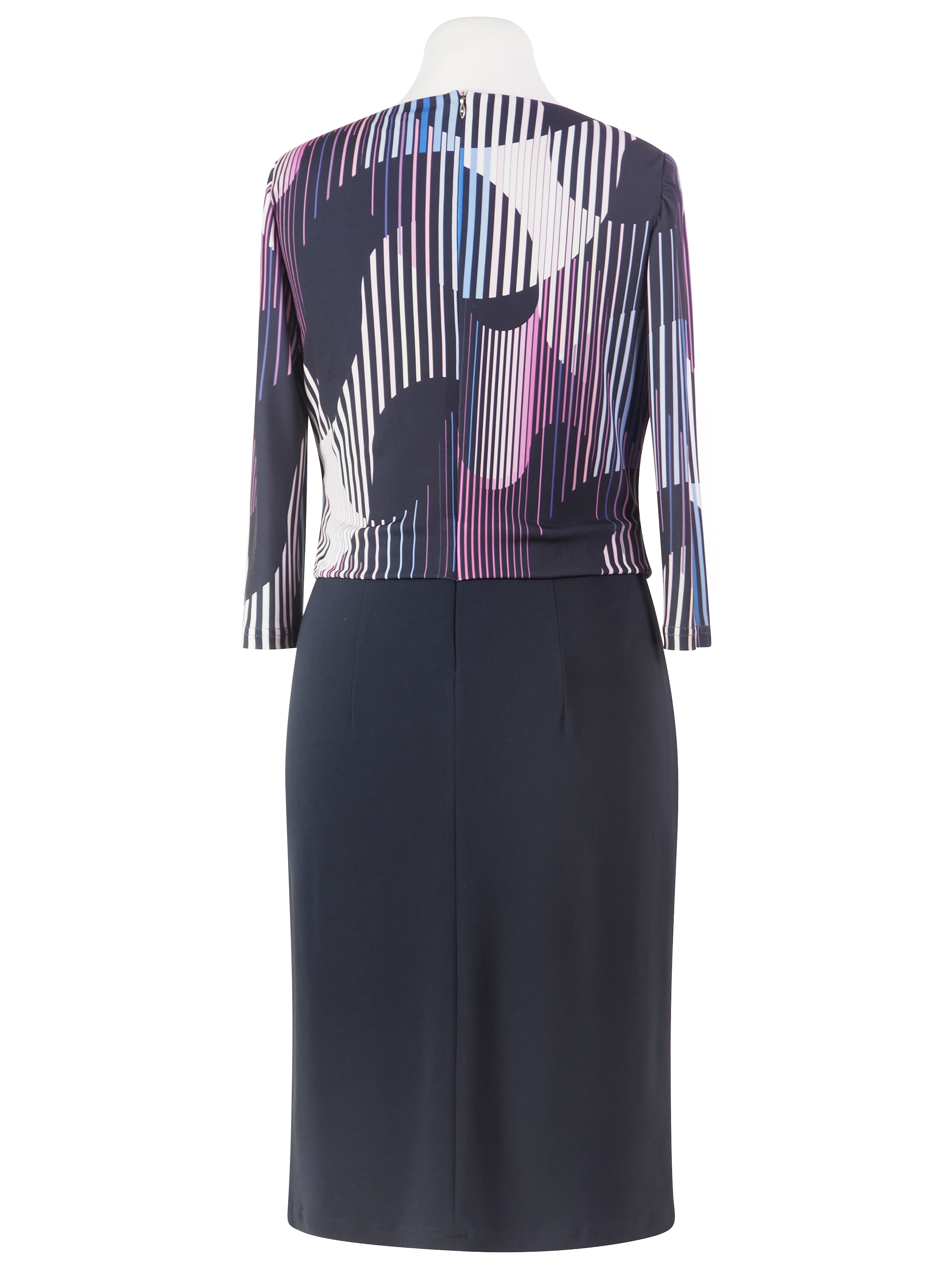 HERMANN LANGE Collection Druckkleid, in 2-teiliger Optik
