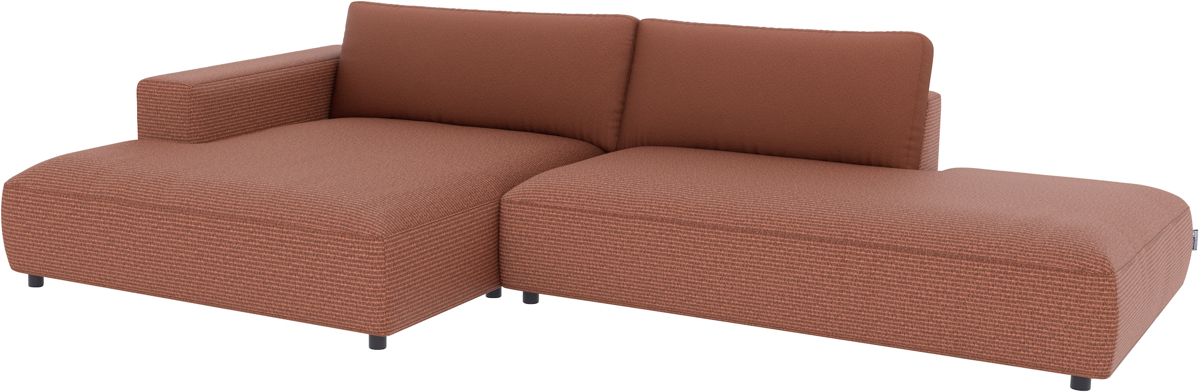Musterring Ecksofa »Lucia«, verschiedene Farben, großer Longchair mit Armlehne, B330 x T190 cm