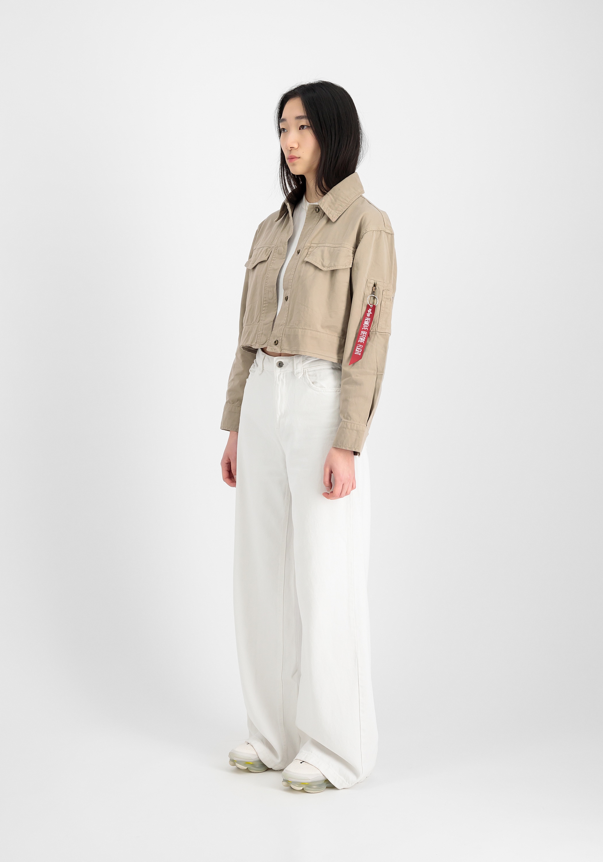 Alpha Industries Bomberjacke »Alpha Industries Women - Bomber Jackets Deck Jacket Cropped Wmn«