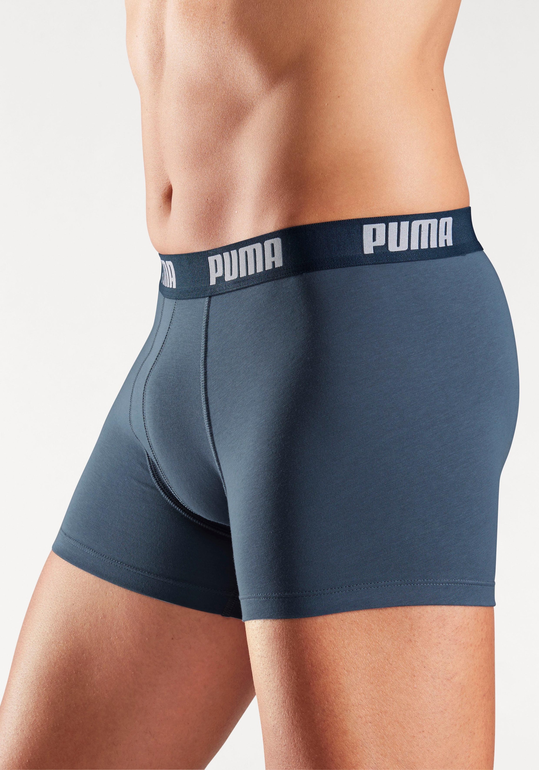 PUMA Boxer, (Packung, 3er-Pack), mit verstärktem Frontbereich