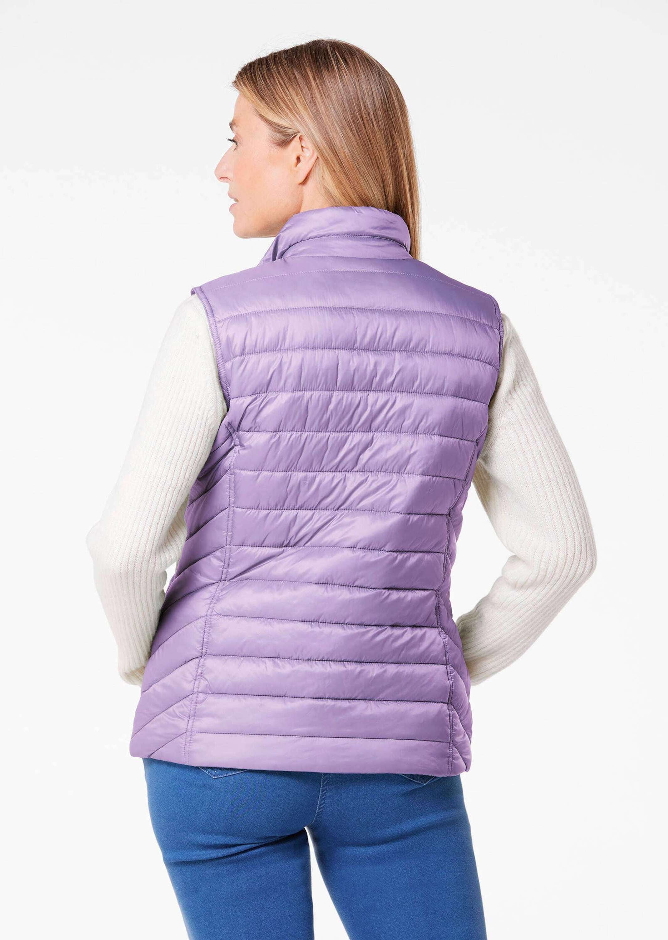 GOLDNER Kurzweste »Kurzgröße Figurschmeichelnde Weste mit leichter Wattierung«