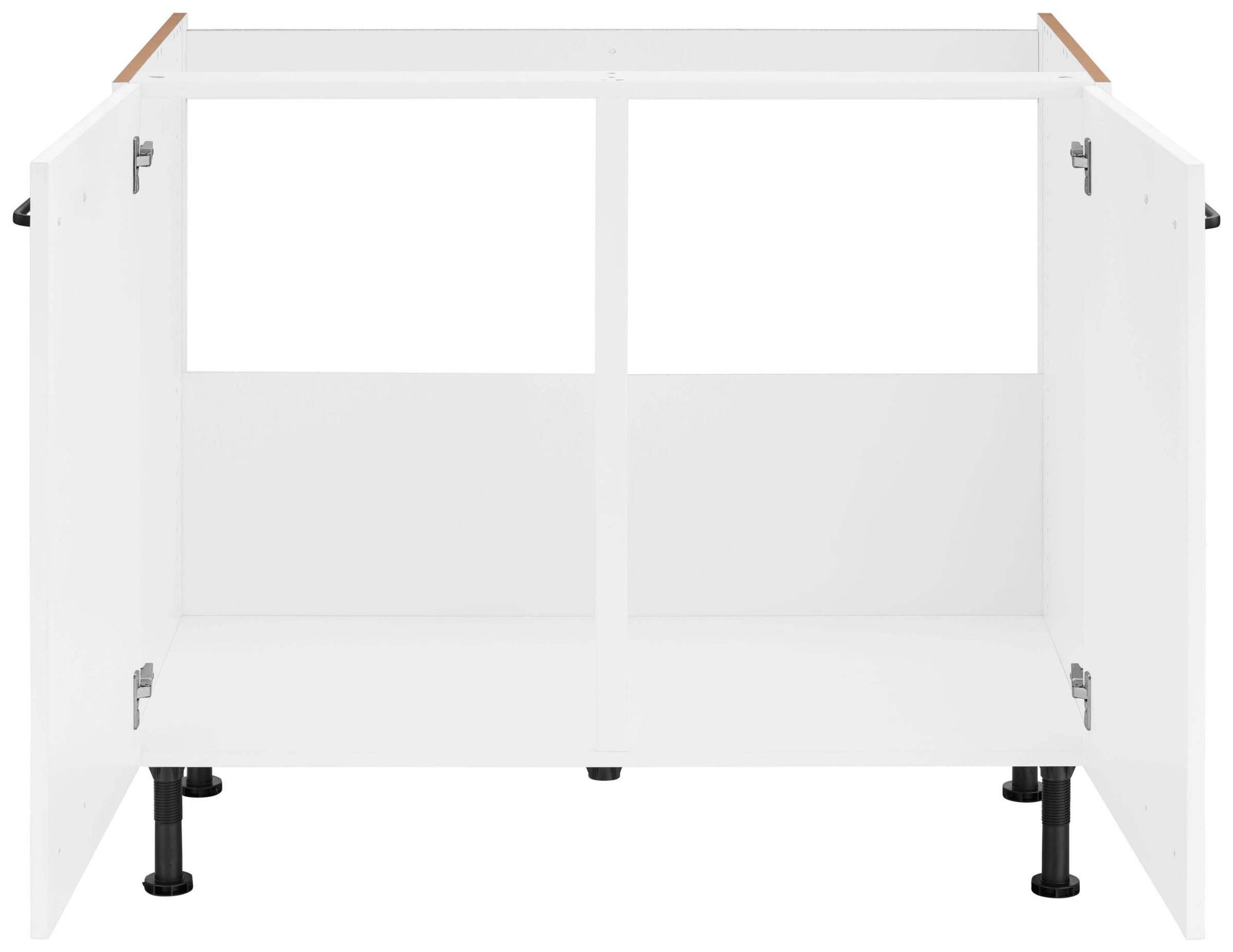 OPTIFIT Spülenschrank »Elga« mit Soft-Close-Funktion, höhenverstellbaren Füßen, Breite 100 cm