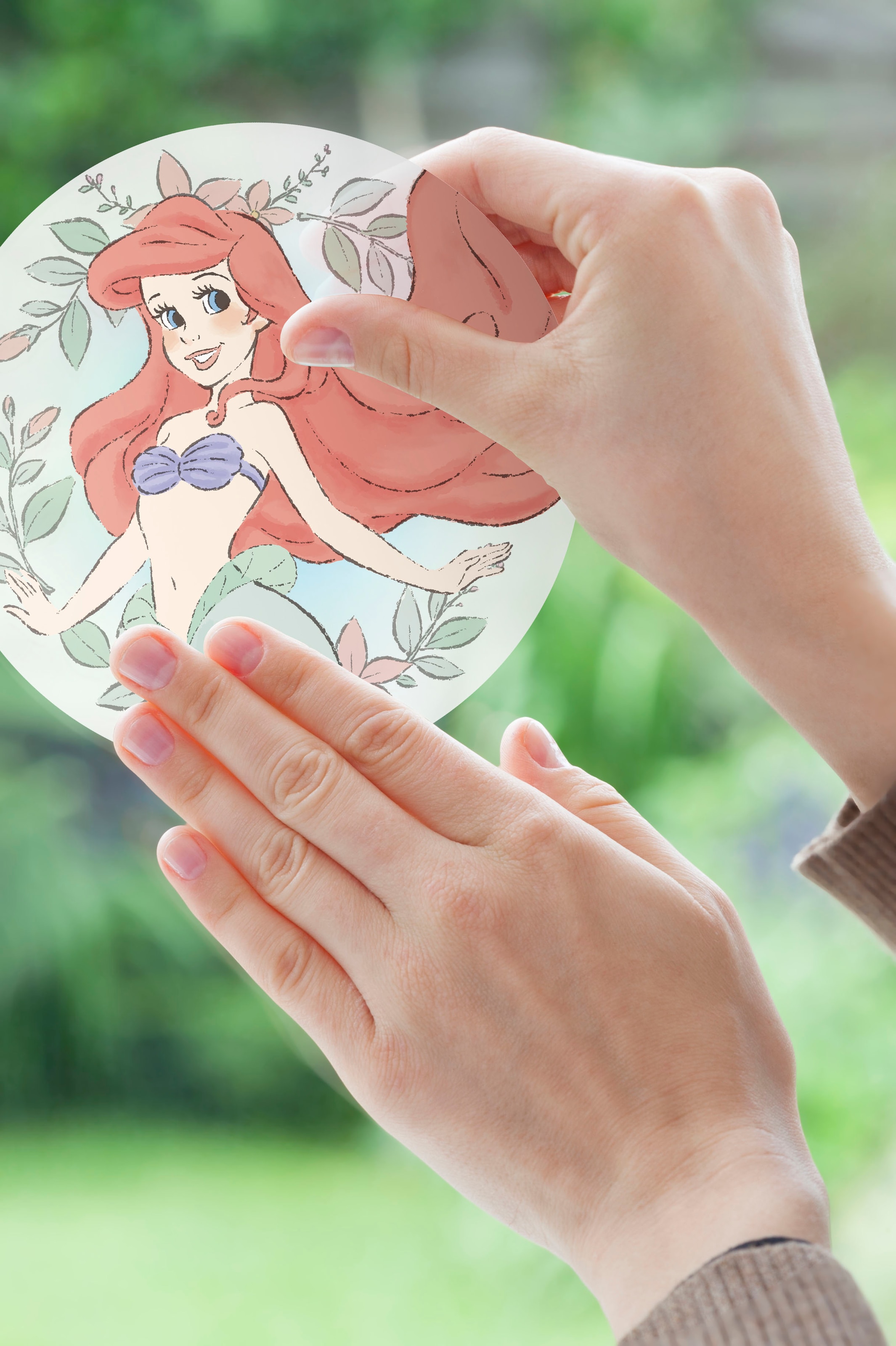 Komar Fensterbild »Princess Kindness« Fenstersticker, selbsthaftend