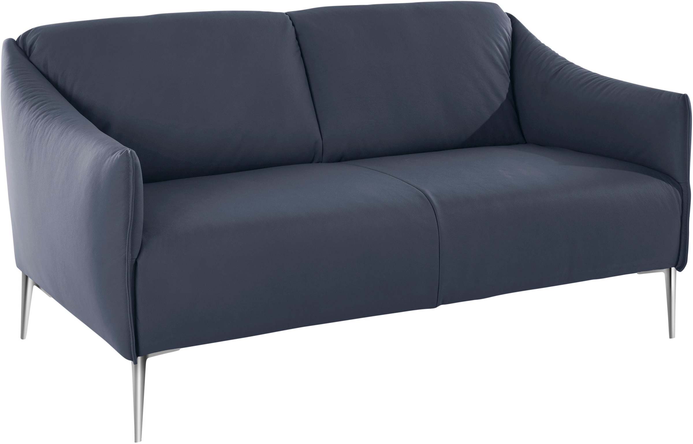 W.SCHILLIG 2-Sitzer »sally«, mit Metallfüßen in Chrom glänzend, Breite 154 cm