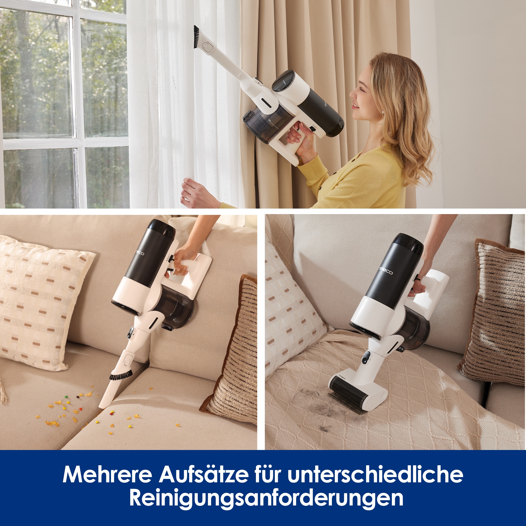 Tineco Nass-Trocken-Sauger »Floor One Switch S6 Stretch Plus mit 85°Grad Heißluft-Trocknung«, für Tierhaare & Allergiker, Selbstreinigung, Teppich & Hartboden