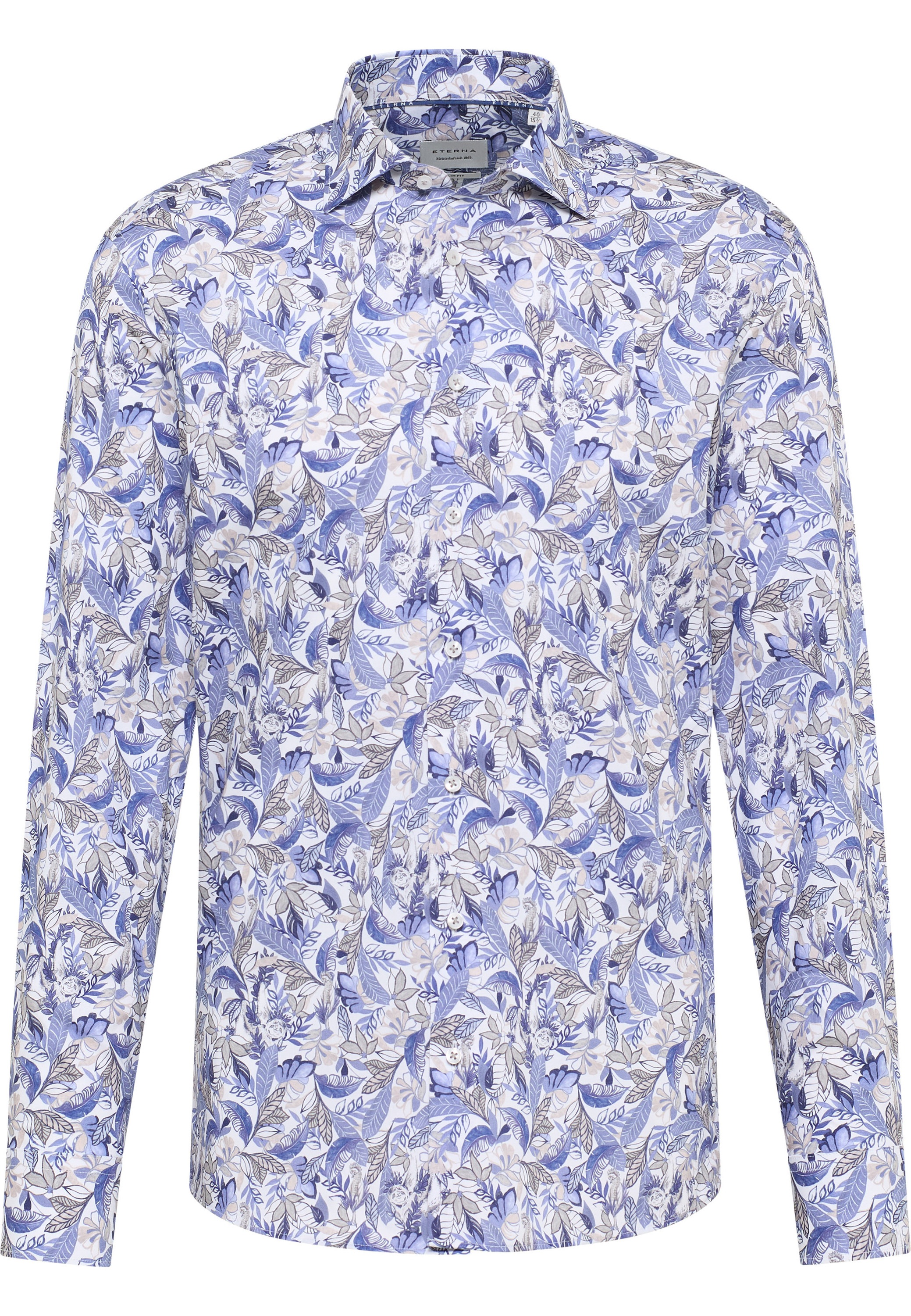 Eterna Langarmhemd »SLIM FIT«, NON IRON (bügelfrei)