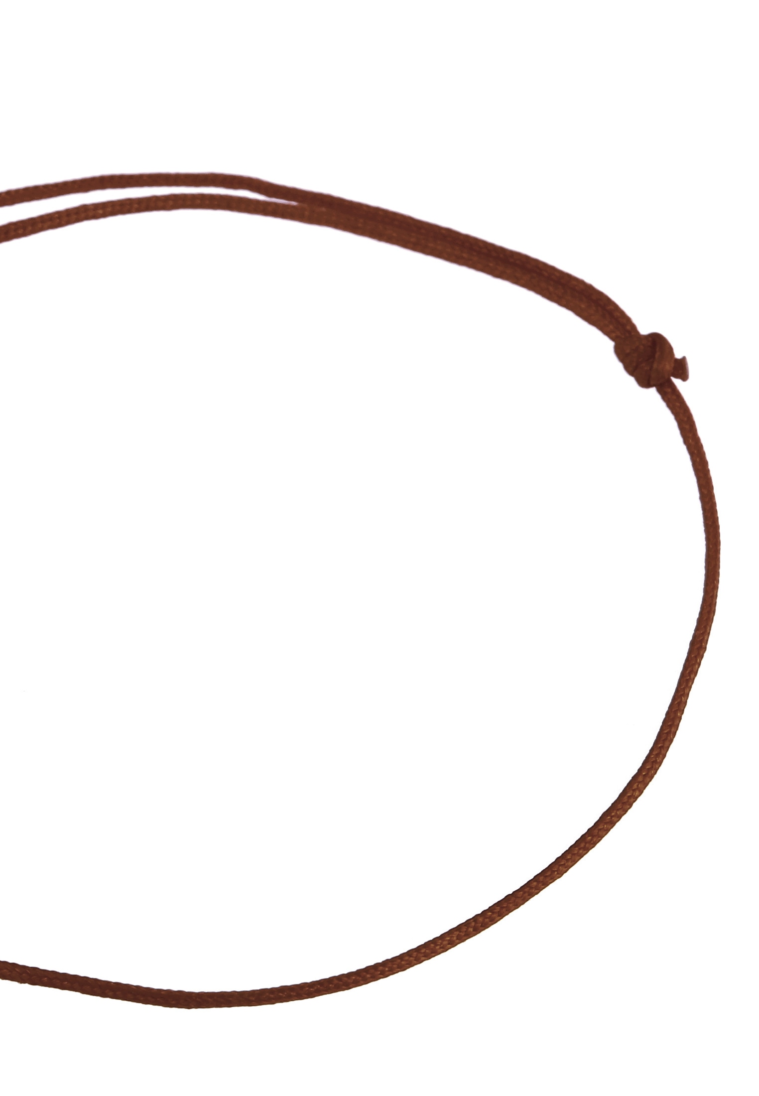 Elli Armkette »Armband Nylonband Plättchen Anhänger 925 Sterling Silber vergoldet«