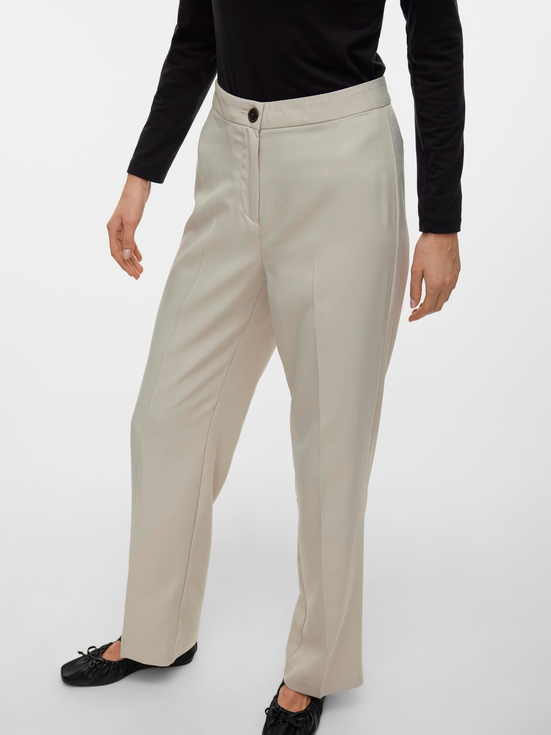 Vero Moda Anzughose »VMRITA MW STRAIGHT PANT NOOS«