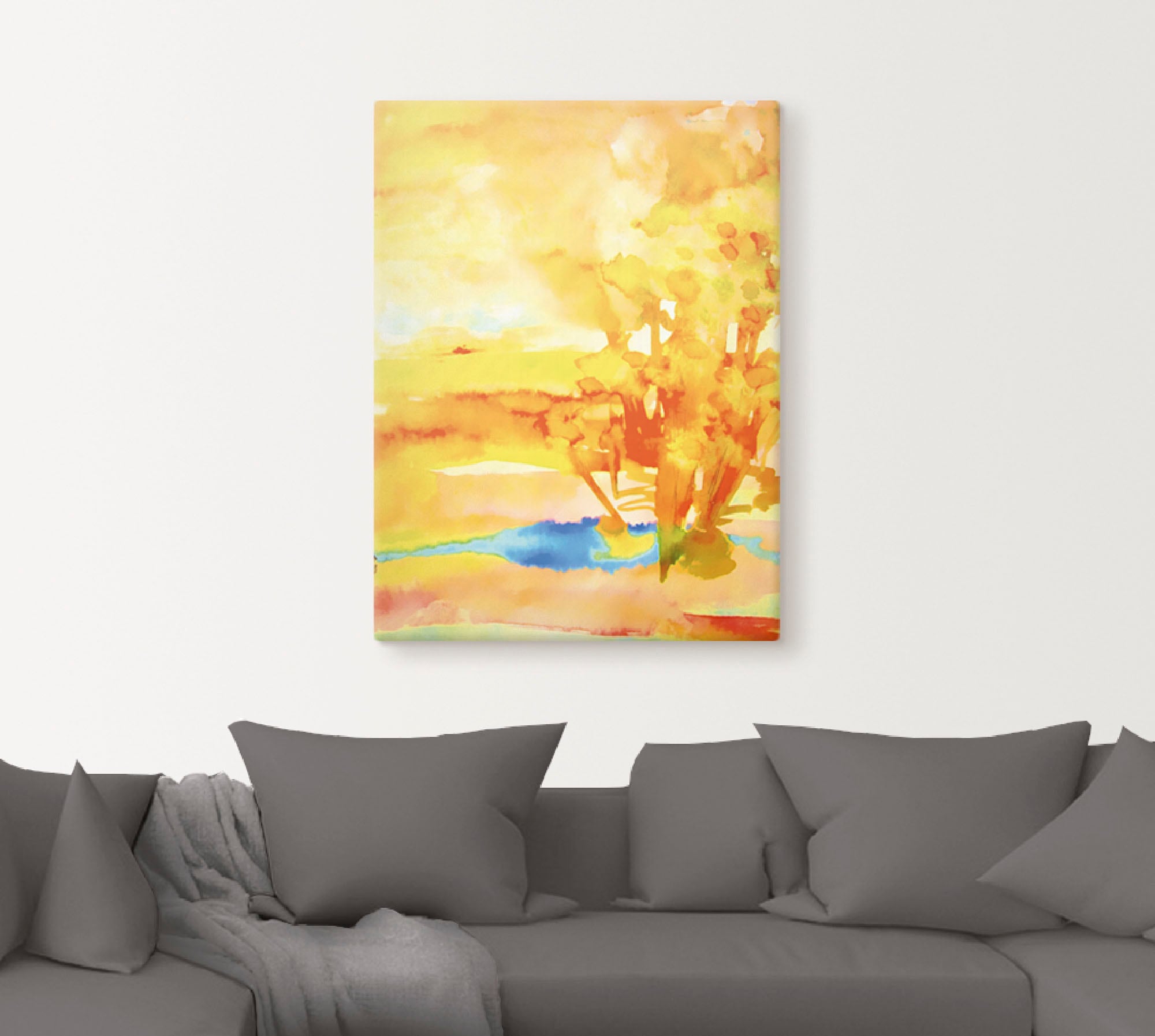 Artland Leinwandbild »Tagtraum« Gegenstandslos 1 Stk. tlg. auf Holzrahmen gespannt