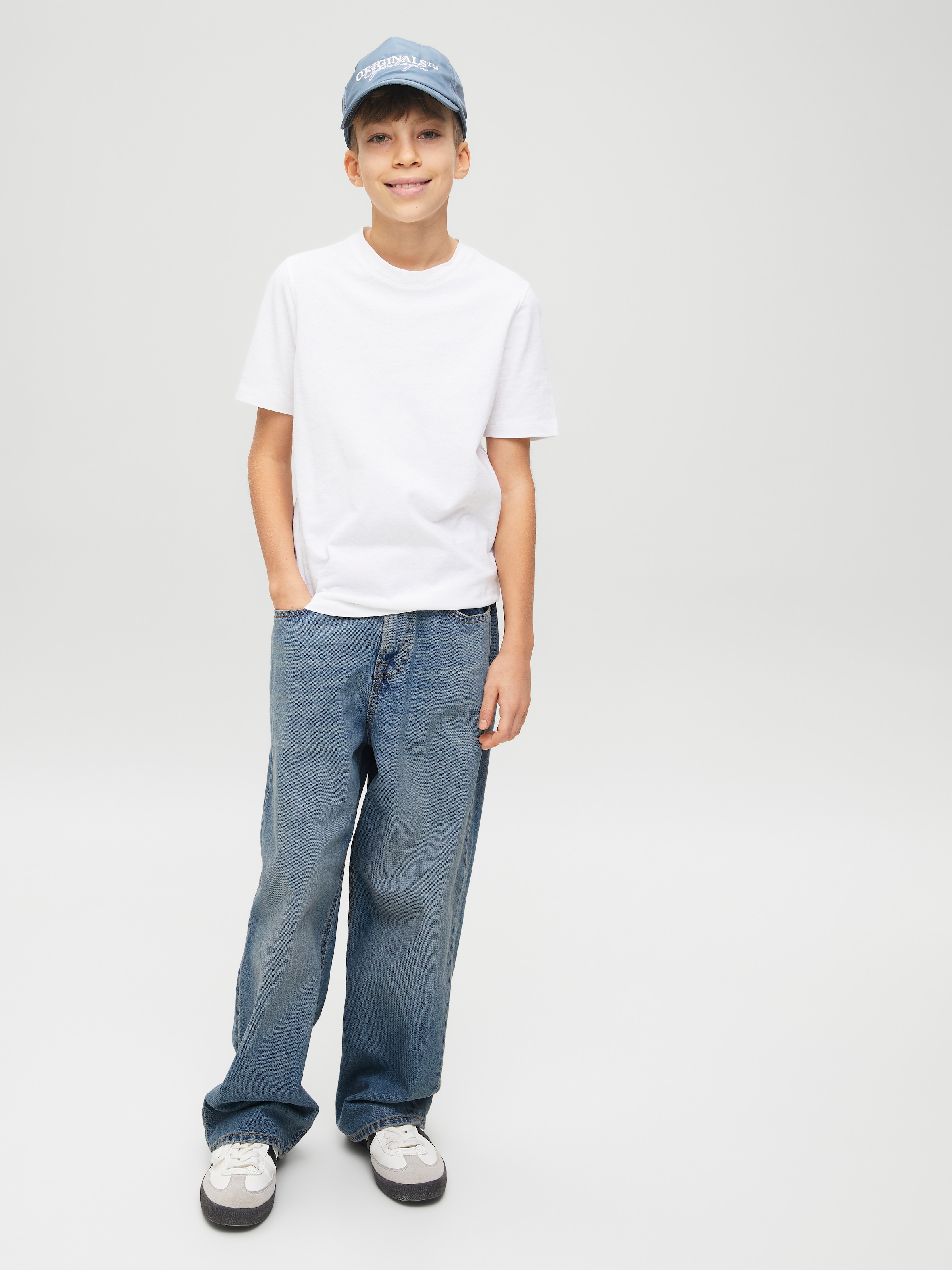 Jack & Jones Junior Relax-fit-Jeans »JJIRON JJORIGINAL SQ 203 NOOS JNR«
