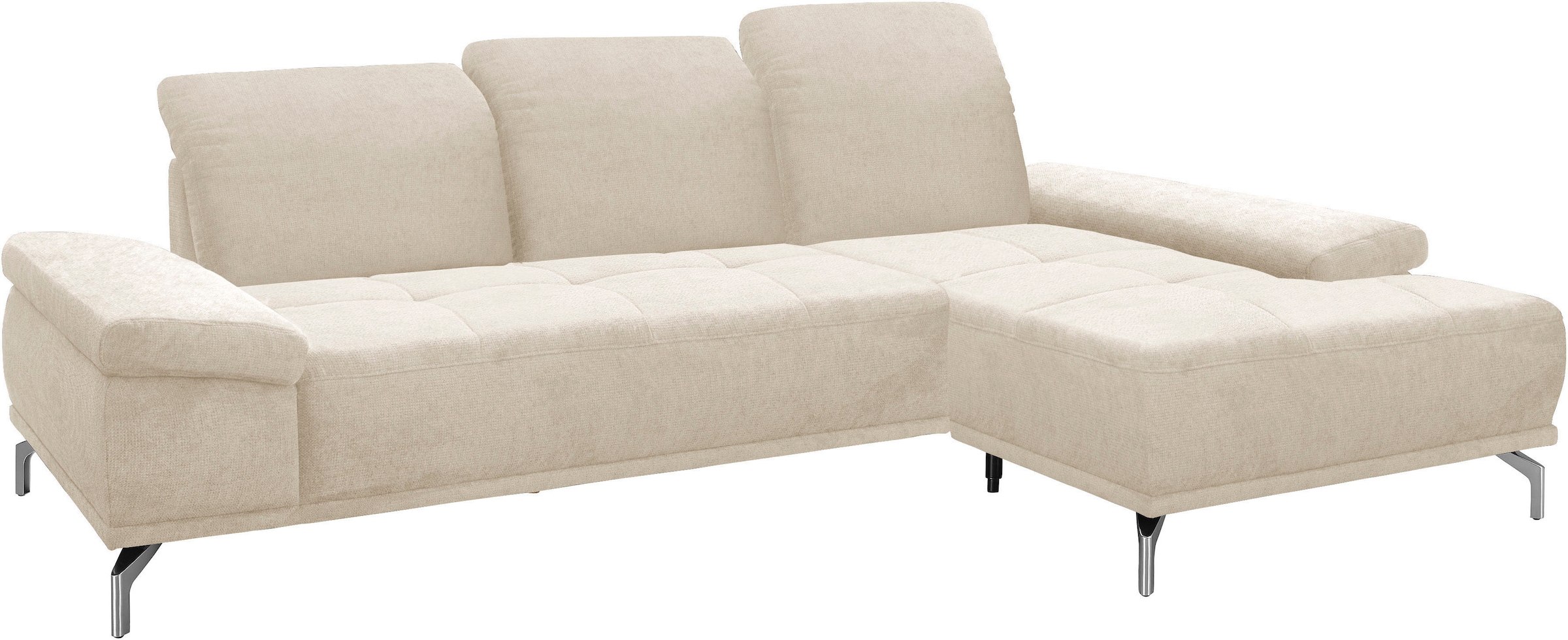 Places of Style Ecksofa »Caluna«, Inkl.Sitztiefenverstellung