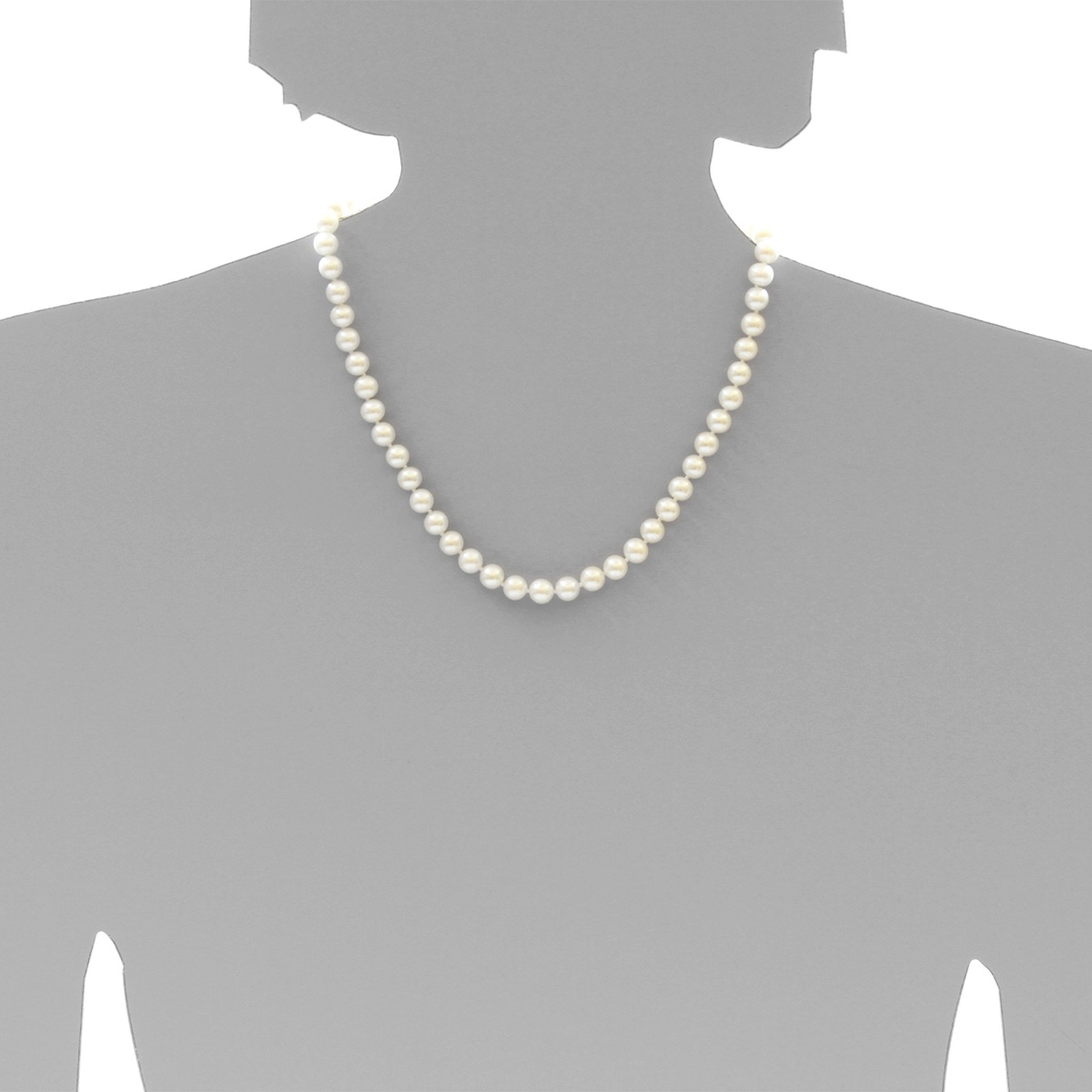 OSTSEE-SCHMUCK Perlenkette »- Ingrid 7 - Gold 585/000 - Zuchtperle«