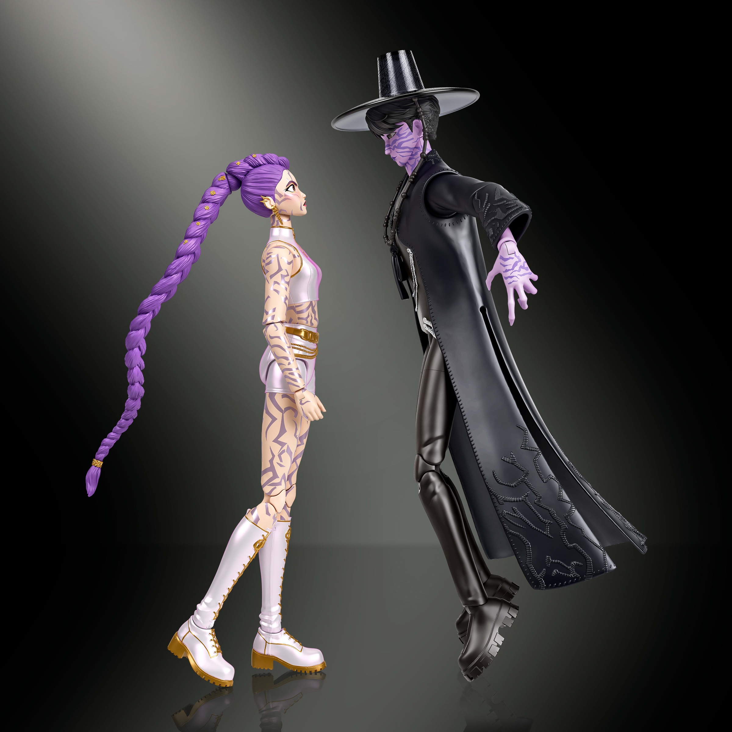 Mattel® Actionfigur »KPop Demon Hunters Rumi & Jinu - Der finale Kampf« beweglich