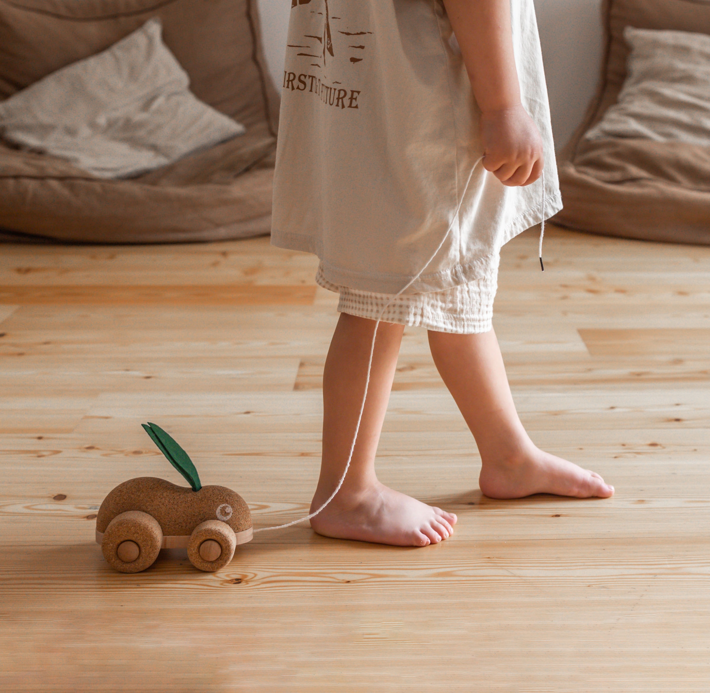 KORKO Nachziehtier »Hopping Bunny« Made in Europe