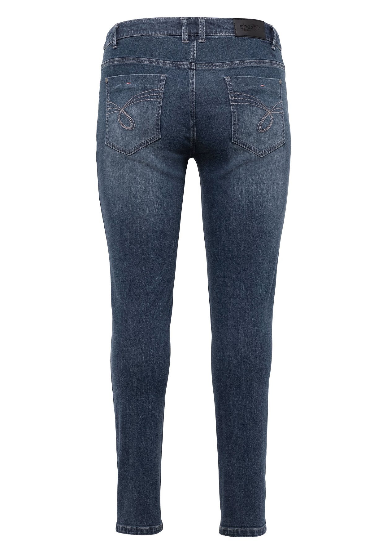 Sheego Stretch-Jeans »Jeans in schmaler Form«, in schmaler Form