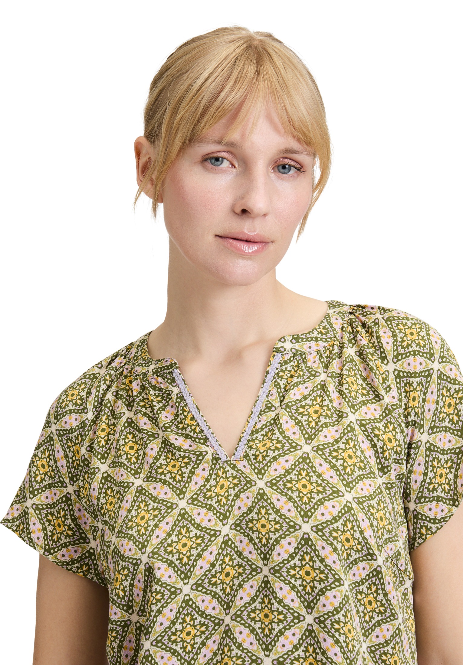 Cartoon Klassische Bluse »Blusenshirt mit Muster«