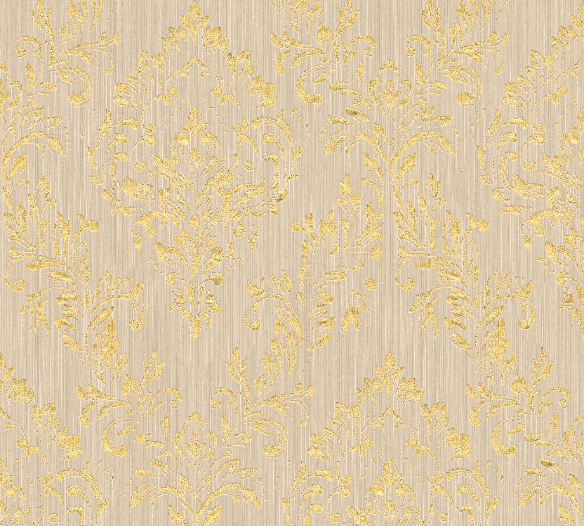 Architects Paper Textiltapete »Metallic Silk«, Barock-matt-glänzend, Ornament Tapete Barock