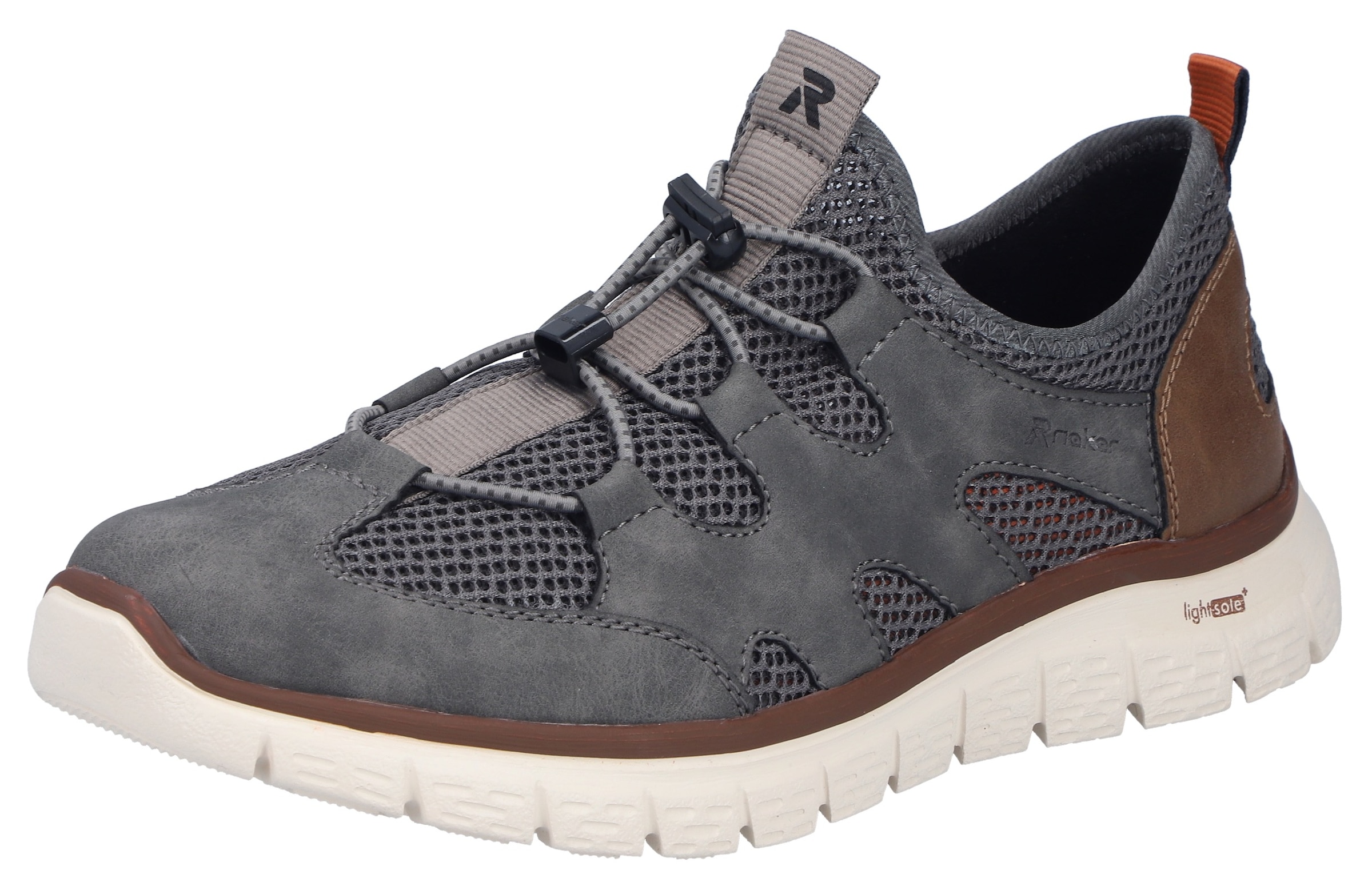 Rieker Slip-On Sneaker  Slipper, Outdoorschuh, Trekkingschuh zum Schlupfen