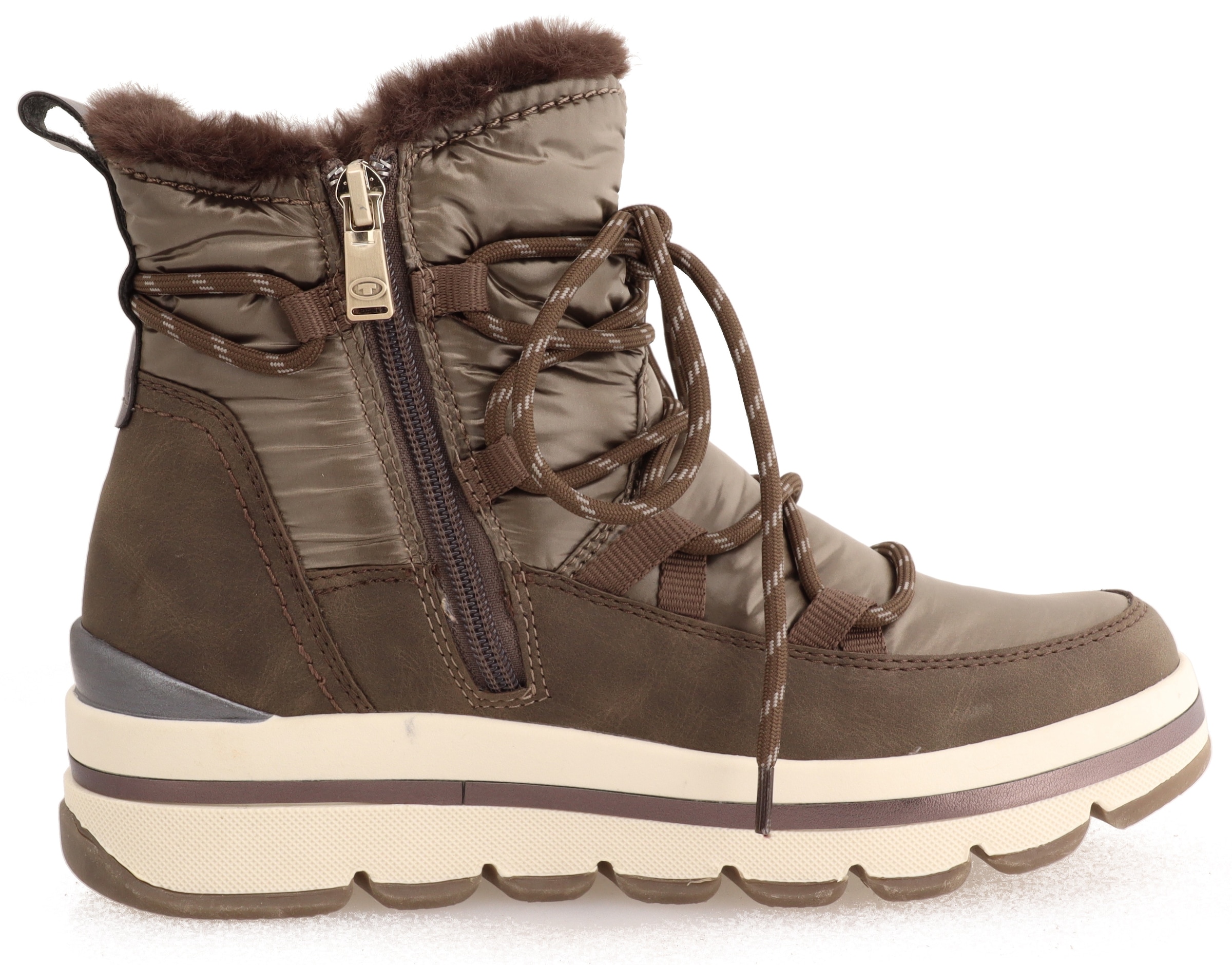 TOM TAILOR Winterboots, mit Logoprägung an der Ferse