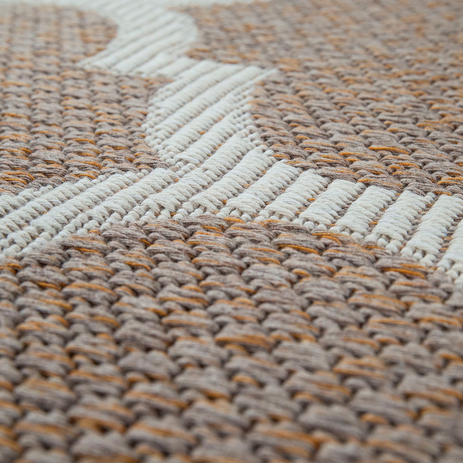 Paco Home Teppich »Varadero 463« rechteckig 4 mm Höhe 3D-Design, Kurzflor, Wohnzimmer