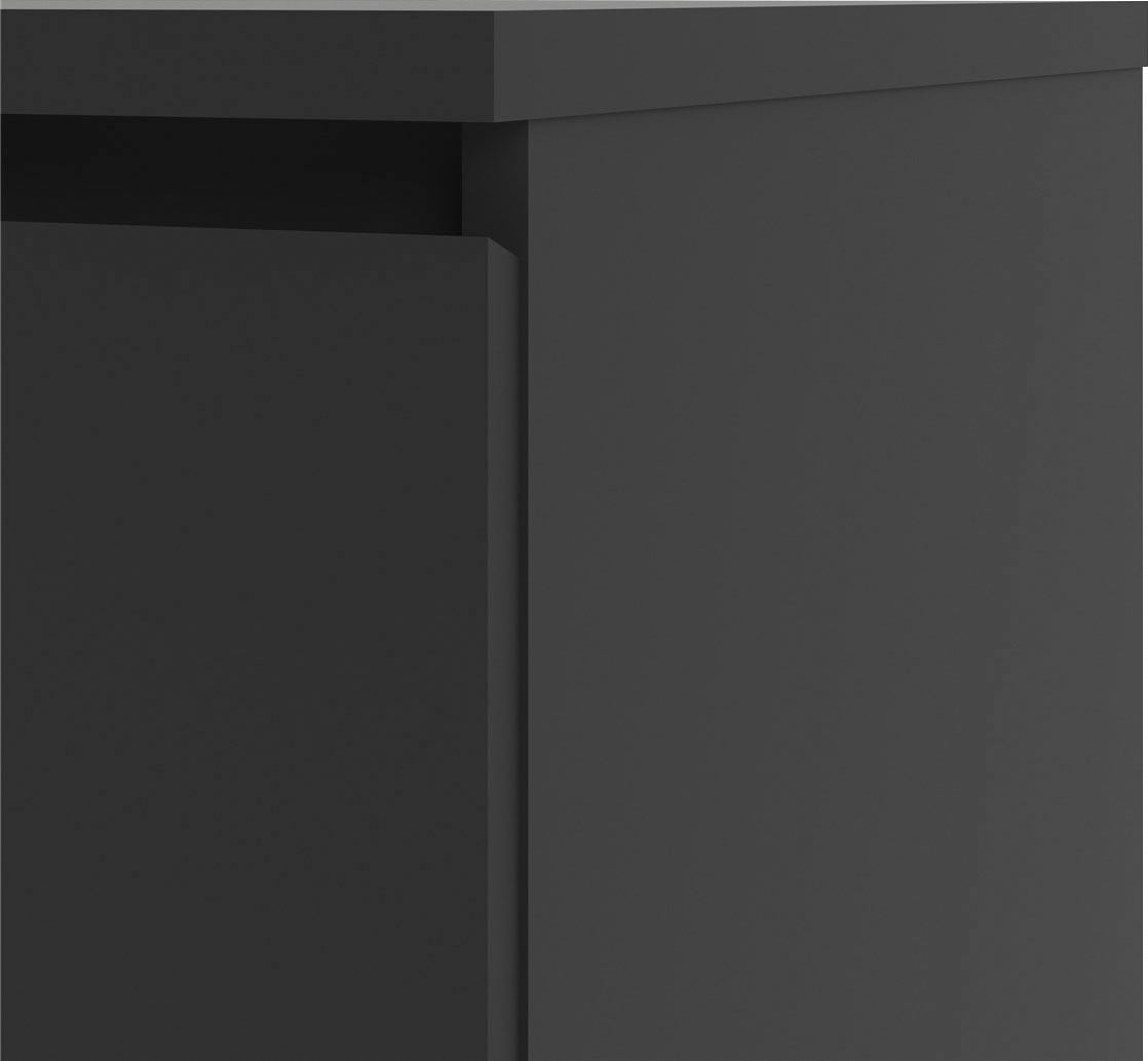 INOSIGN Highboard »Naia, Hockkommode mit 5 Schubkästen«, abgerundete Schubladenkanten auf Metallgleiter, Breite 40,4 cm