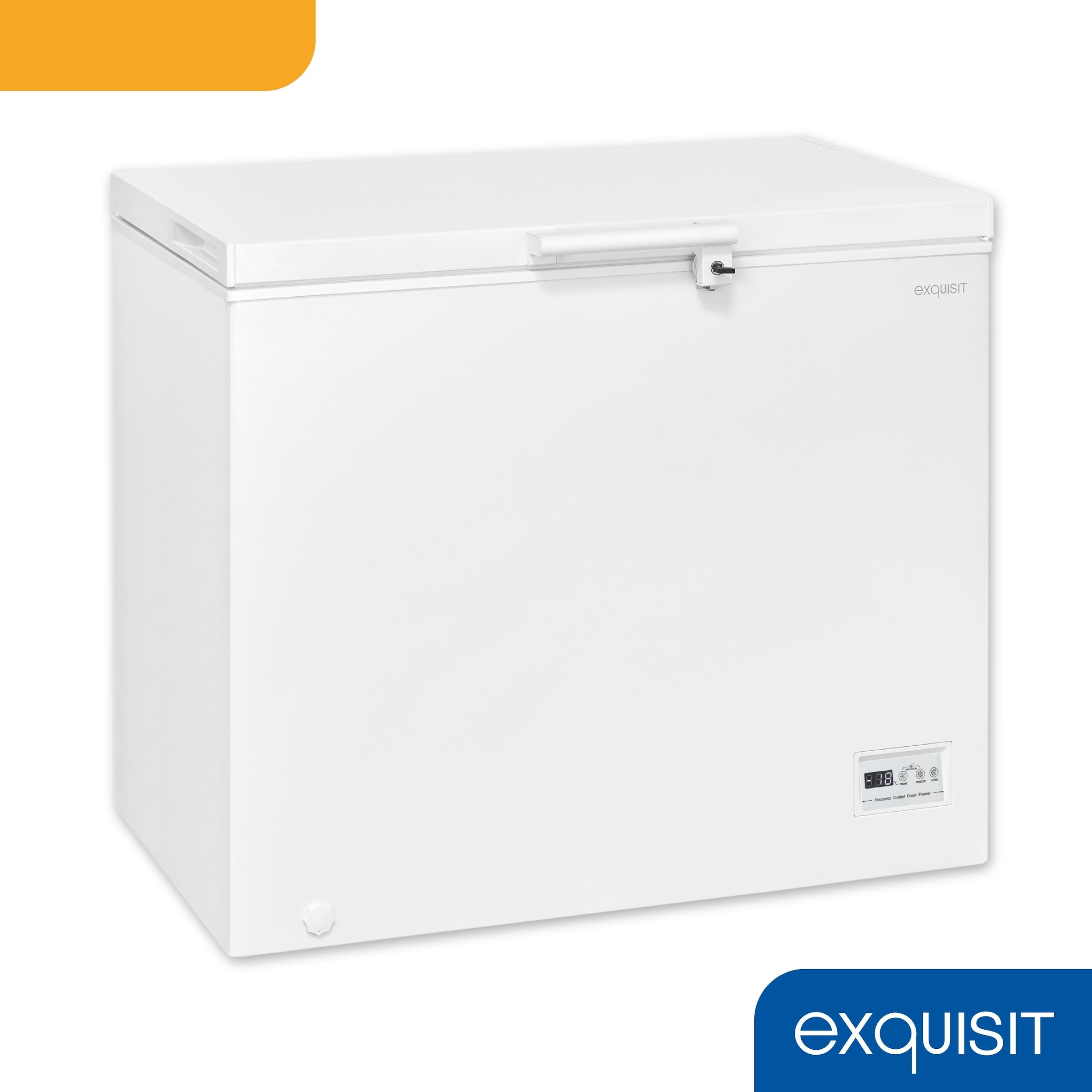 exquisit Gefriertruhe »GT250-HE-040D« 84,5 cm hoch 95,5 cm breit