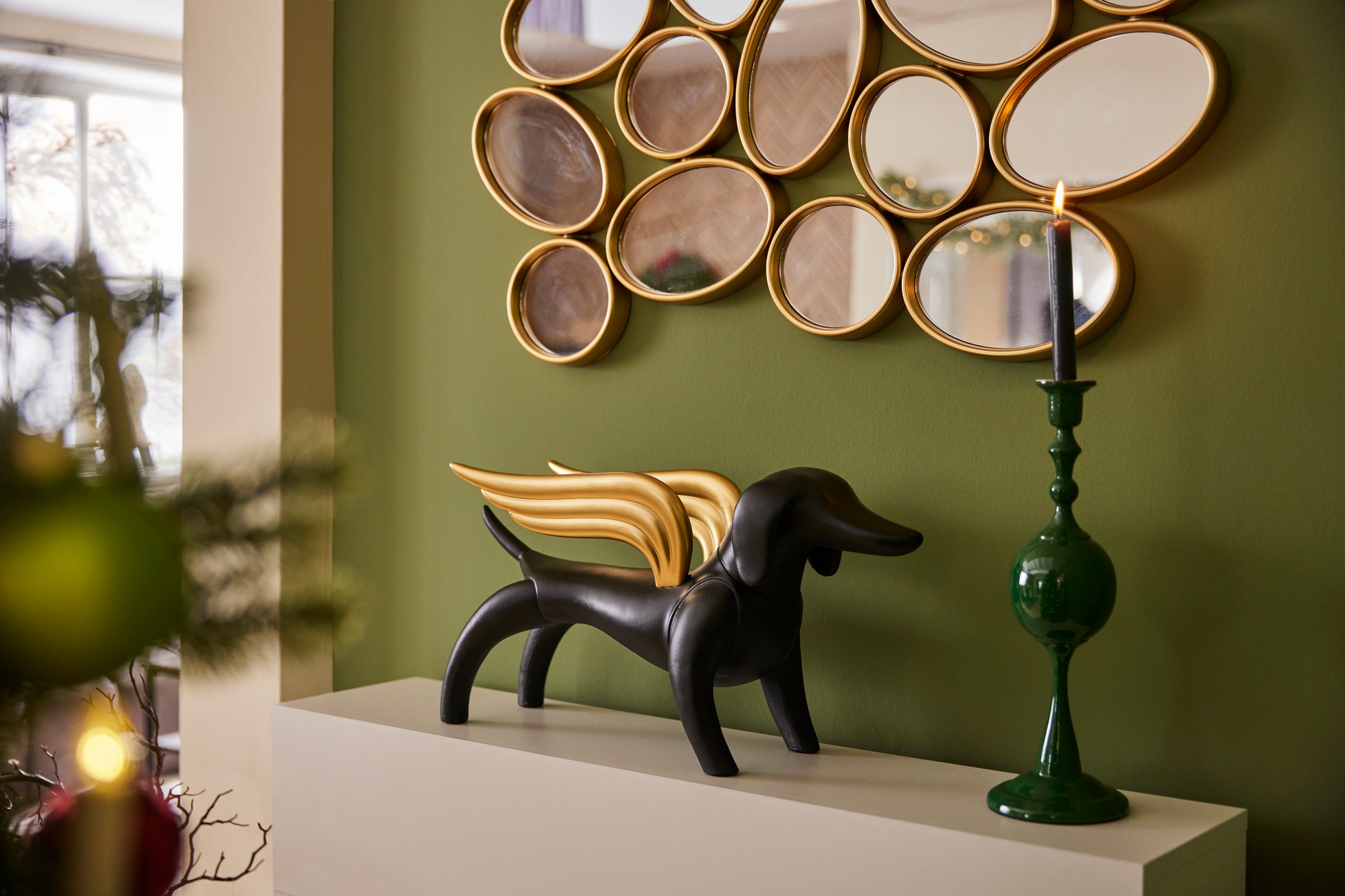 Casablanca by Gilde Tierfigur »Dackelhund "Flying Dachshund"«