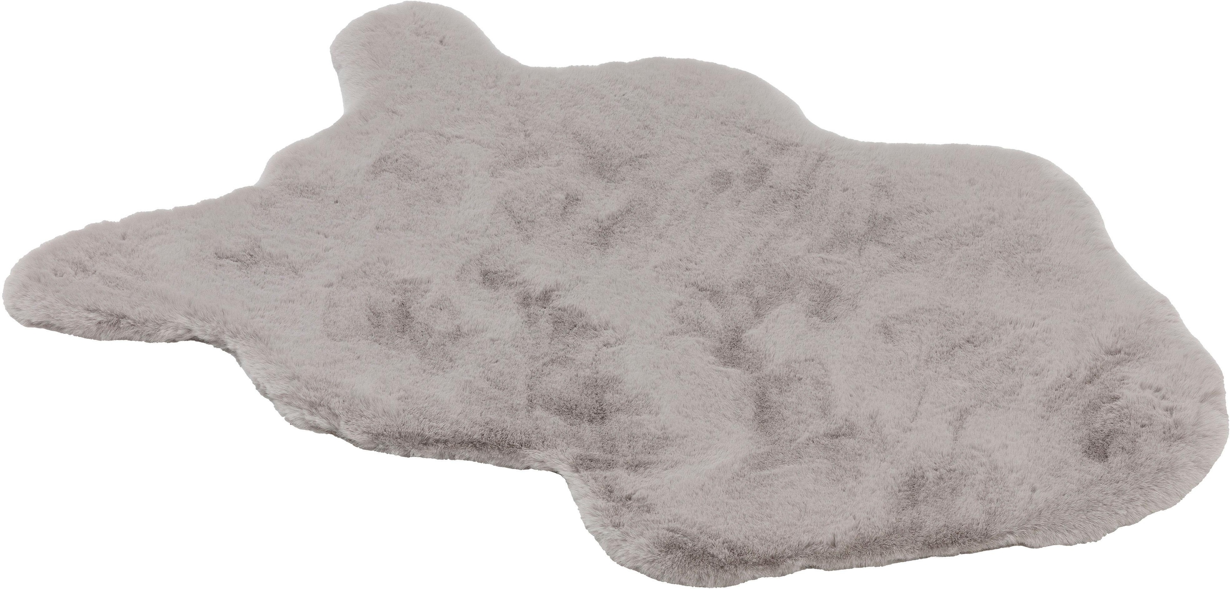 SCHÖNER WOHNEN-Kollektion Fellteppich "Tender" fellförmig 26 mm Höhe weich durch Microfaser, Kaninchenfell Haptik, Kunstfell, waschbar