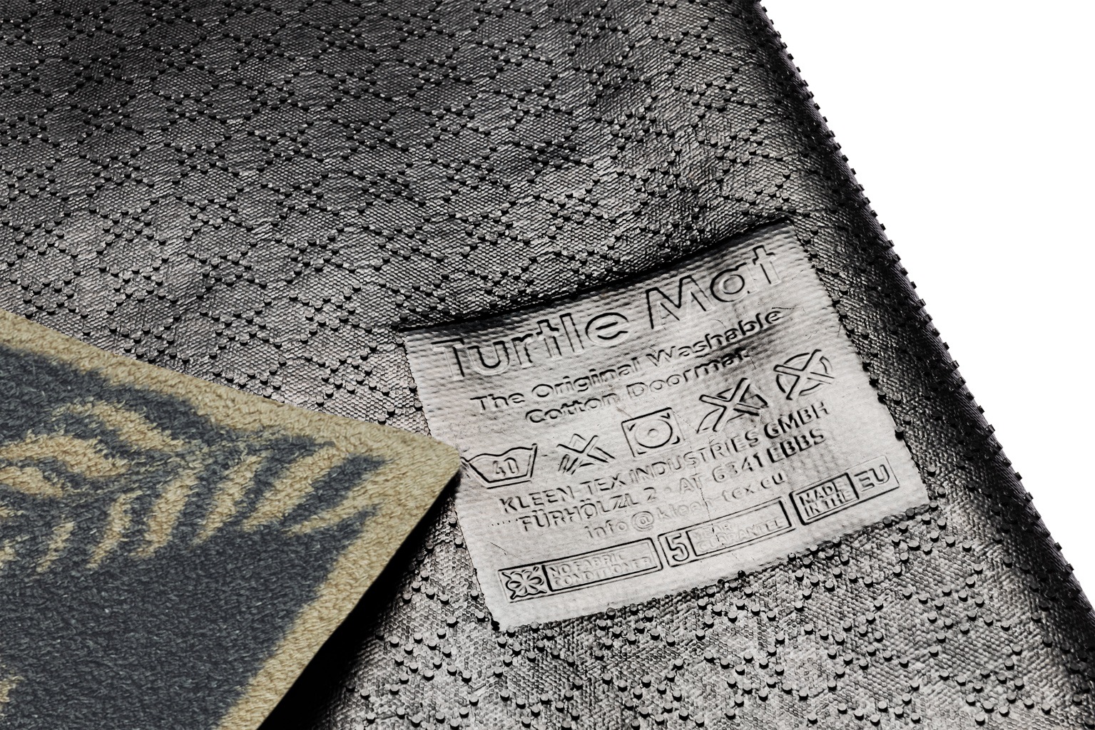 Turtle Mat Fußmatte »Leaf Scroll« rechteckig 9 mm Höhe