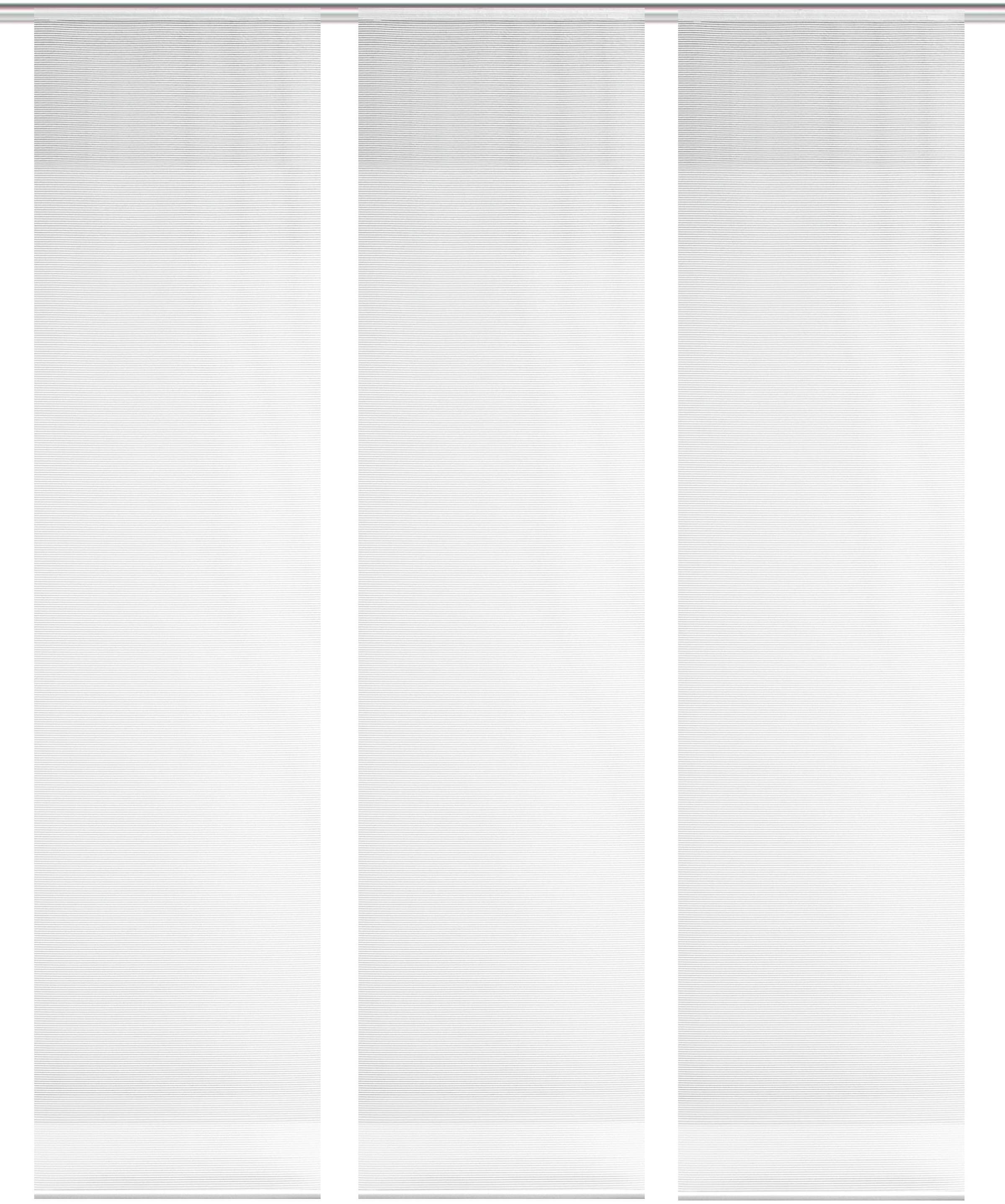 Vision S Schiebegardine »3ER SET ROM« Paneelwagen 3 Stk. tlg. HxB: 260x60, Schiebevorhang 3er Set Uni