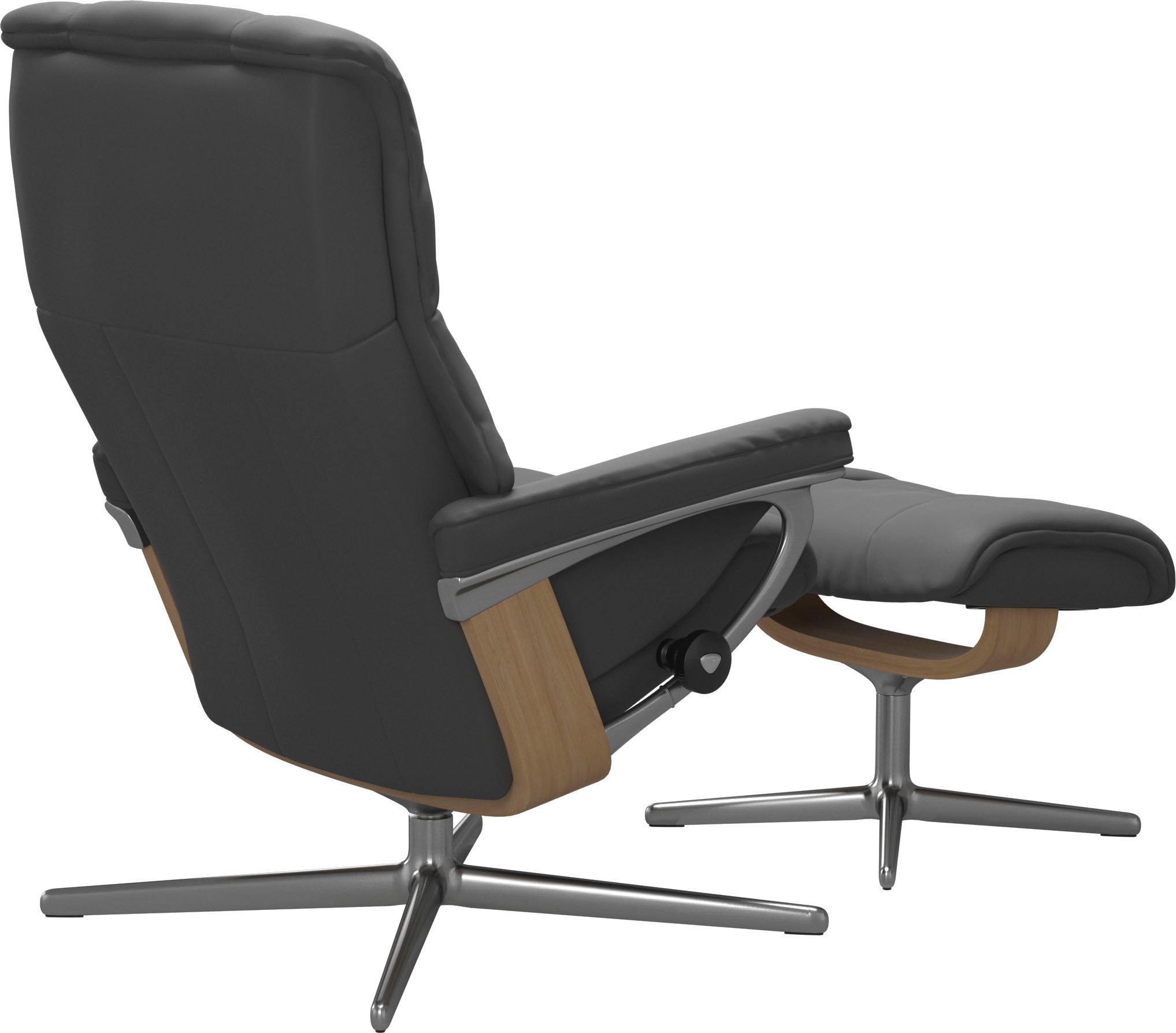 Stressless® Relaxsessel »Mayfair«, mit Cross Base, Größe S, M & L, Holzakzent Eiche