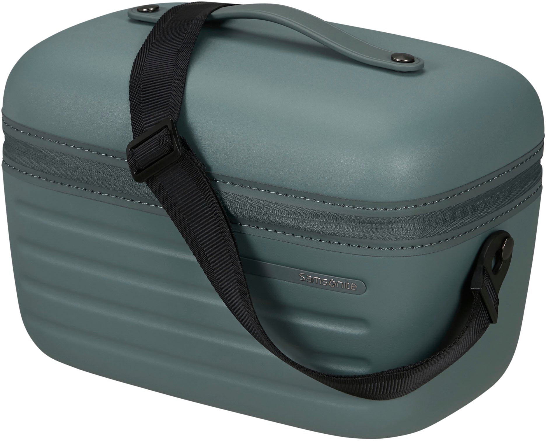 Samsonite Beautycase »STACKD Beauty Case, forest, 25 cm«, Beauty-Bag Beautybox Schminketui Kosmetikbox