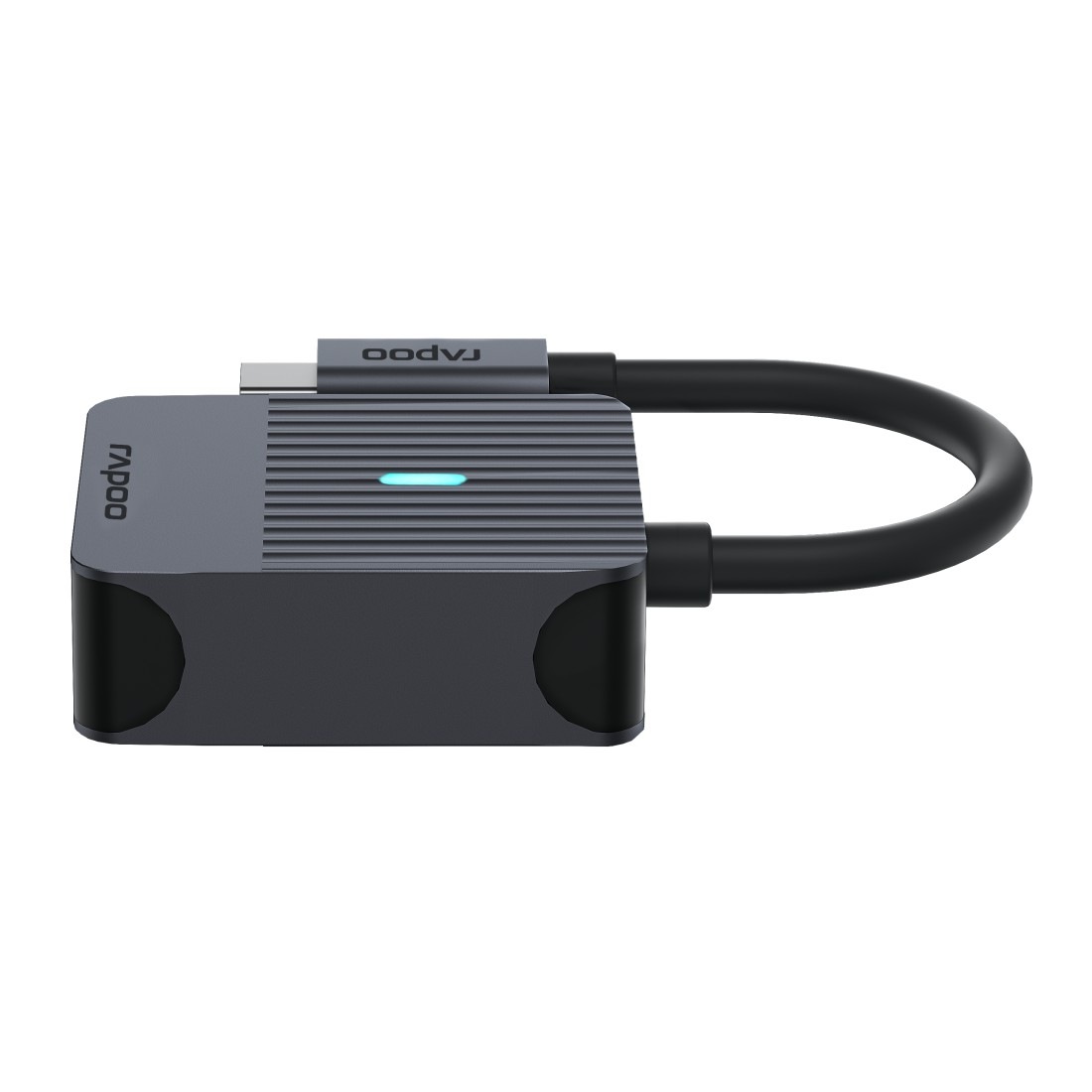 Rapoo USB-Adapter »UCA-1003 USB-C Adapter, USB-C auf VGA, Grau«, USB-C zu VGA, 15 cm