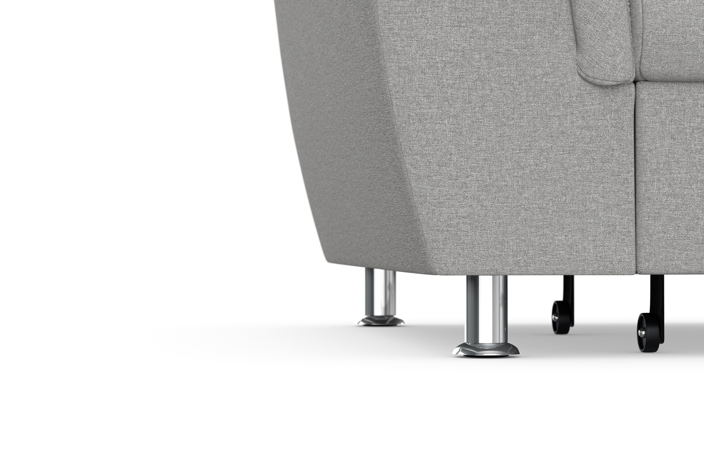 DOMO collection Ecksofa Franzi, wahlweise mit Bettfunktion, Bettkasten und Kopfteilverstellung