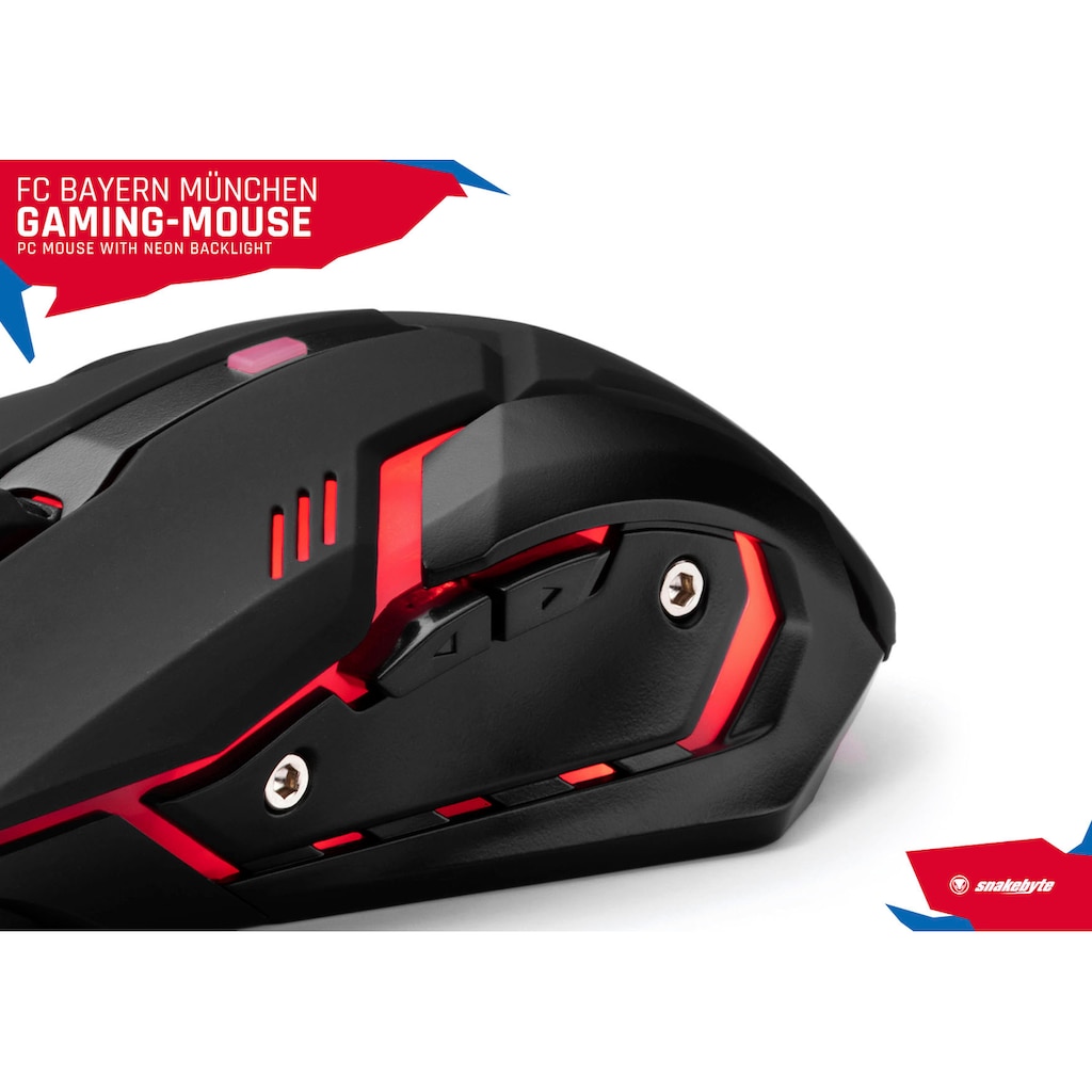 Snakebyte Gaming-Maus »FC Bayern München PC-Gaming Maus«