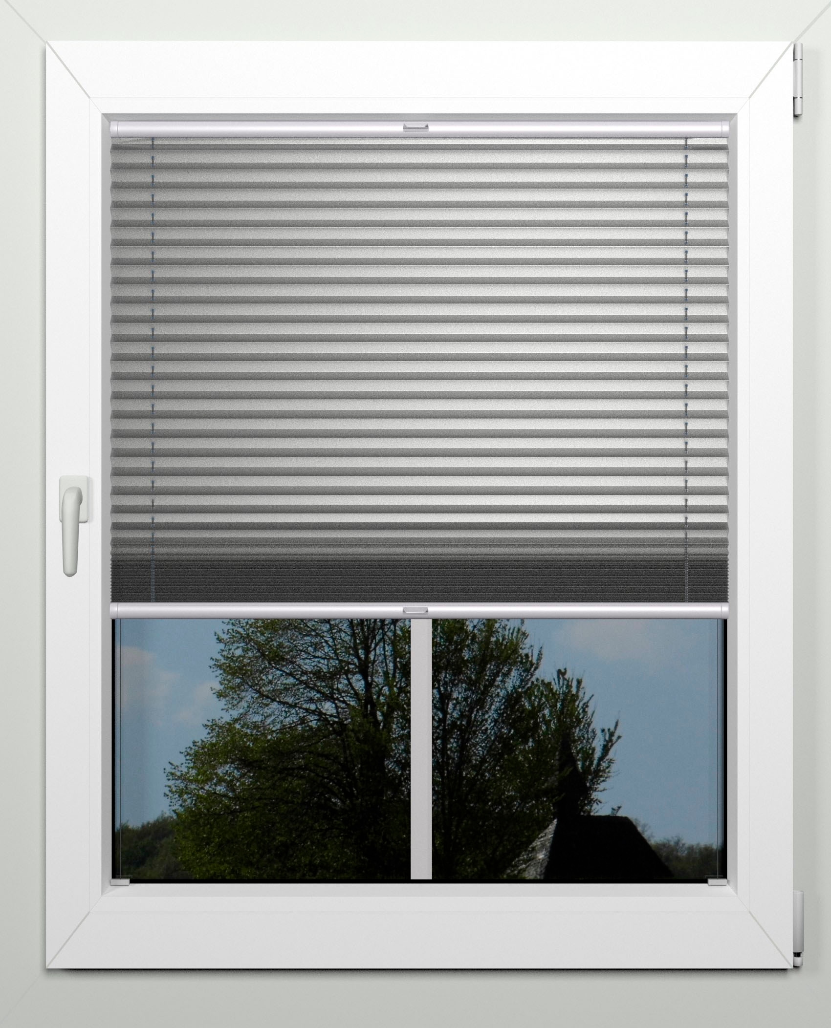indeko Plissee »Thermo-Deluxe« verdunkelnd energiesparend mit Bohren verspannt zur Montage in der Glasleiste, nach Maß