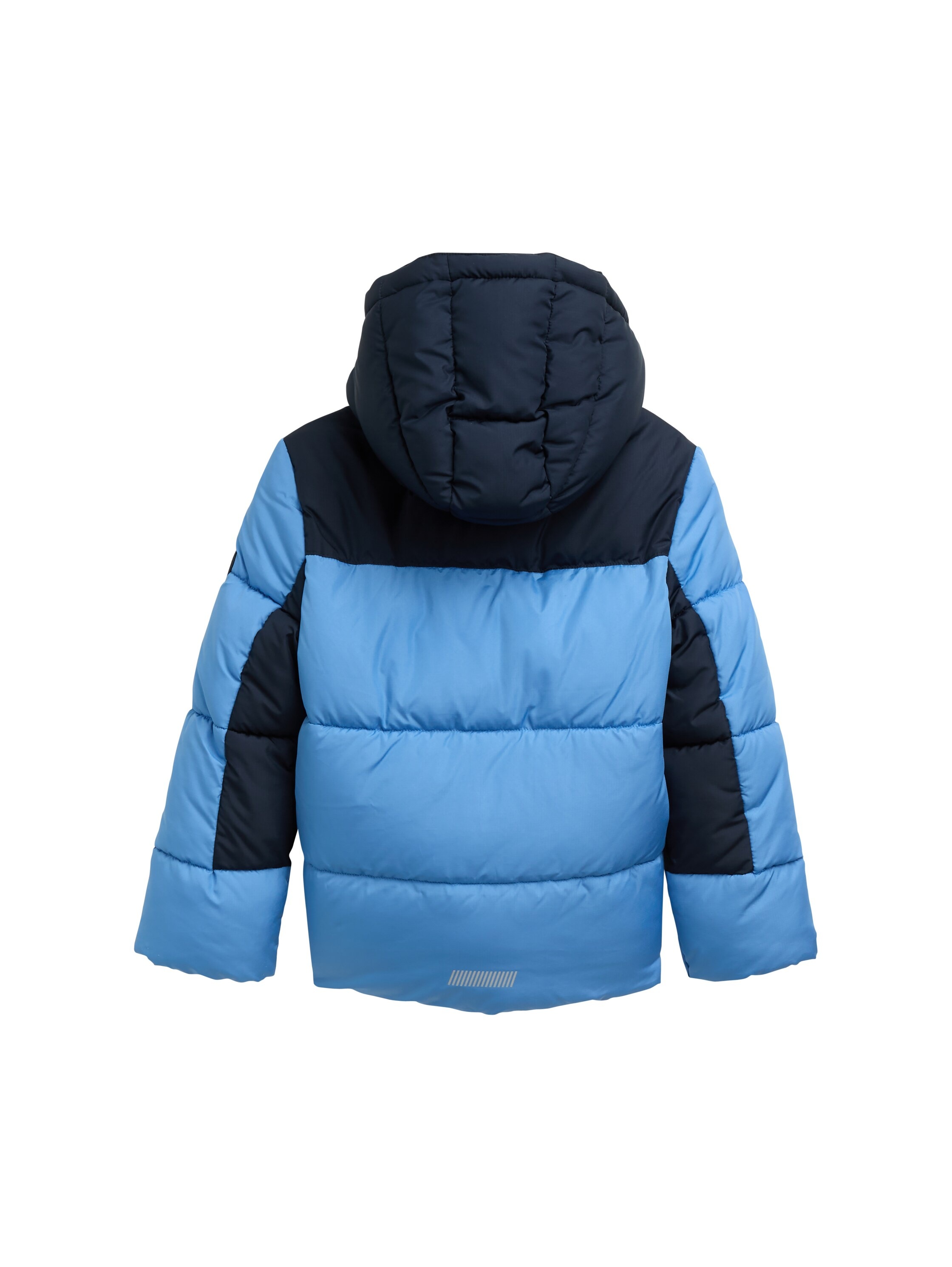 TOM TAILOR Steppjacke, mit Kapuze, mit Color Blocking