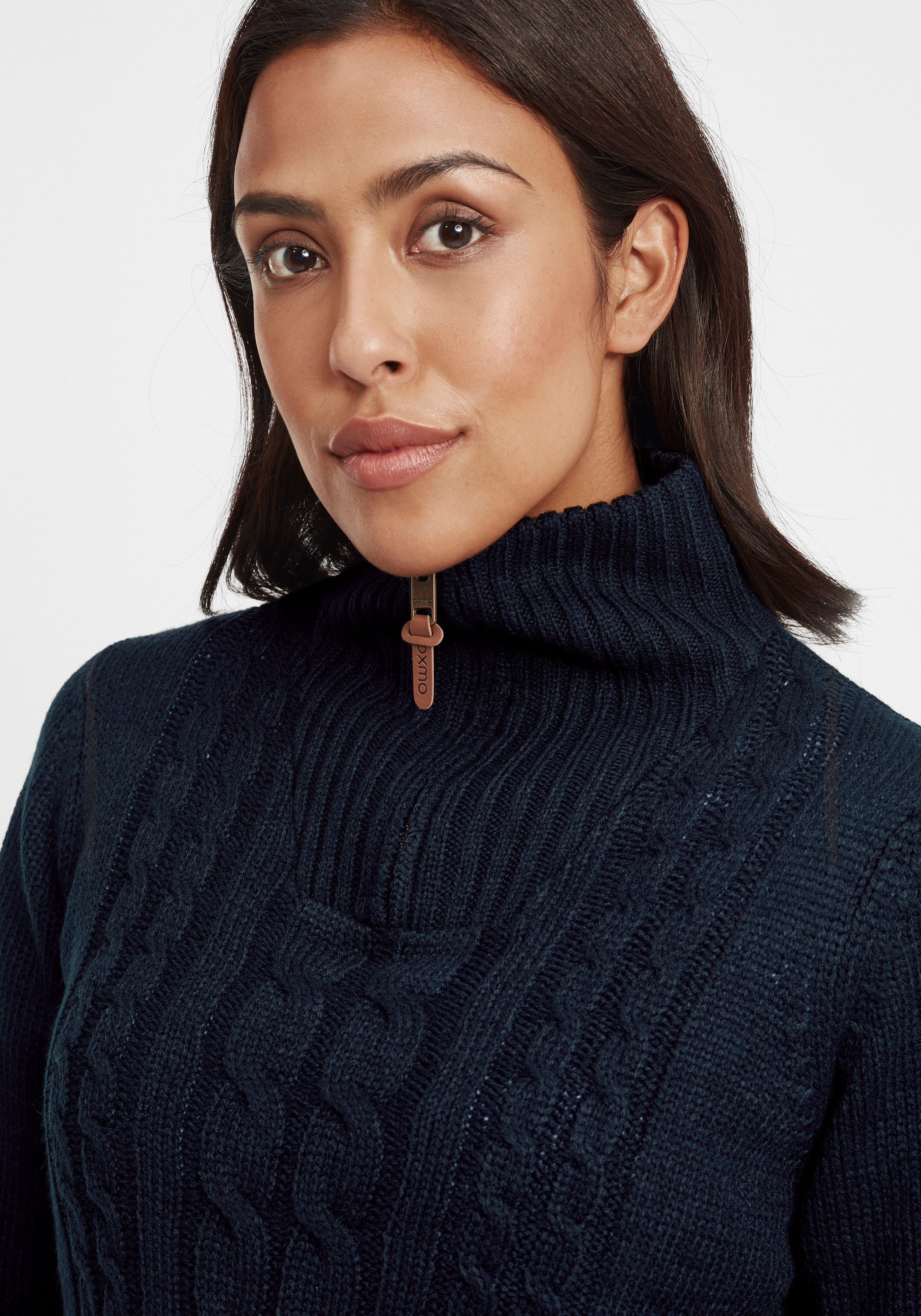 OXMO Strickjacke »Strickpullover OXCarry«