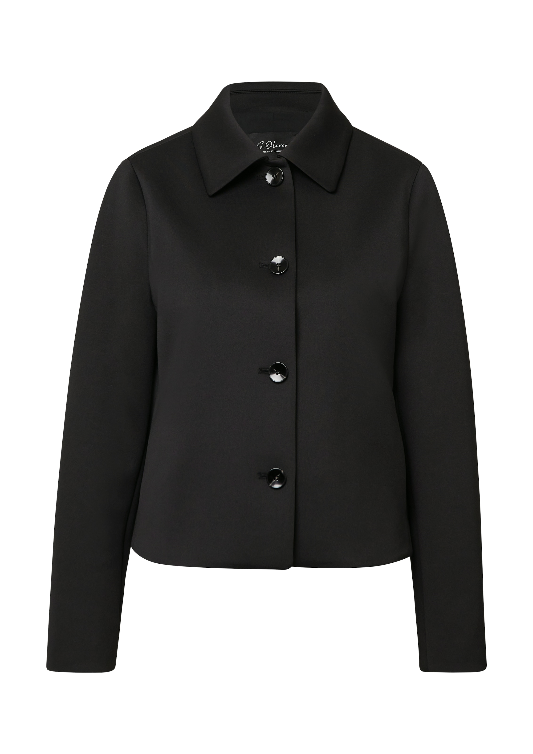 s.Oliver BLACK LABEL Hemdjacke, mit Hemdkragen