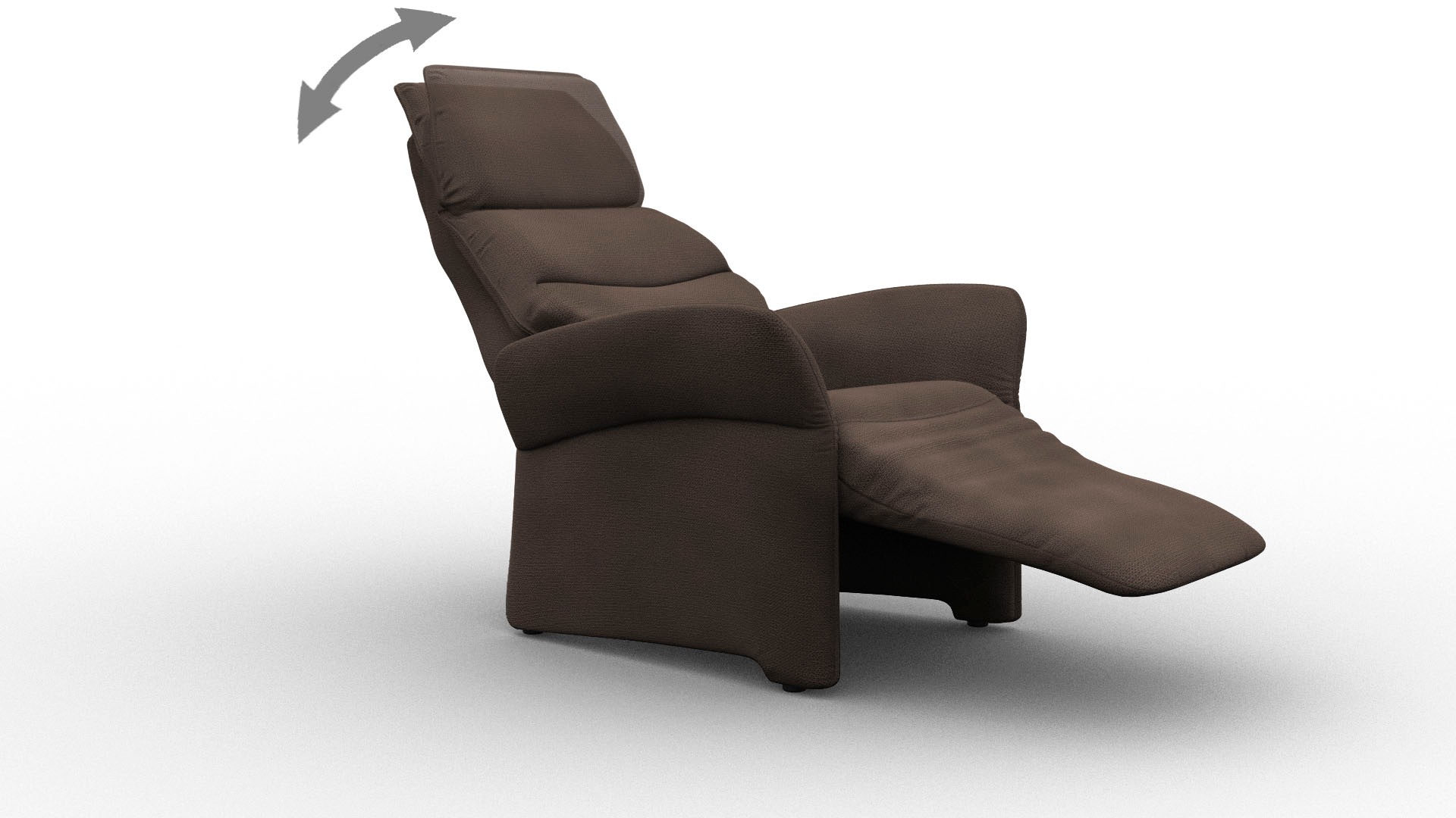 alina Relaxsessel »Savin« in Größe S, Liegefläche 178 cm, verstellbar, optional mit Aufstehhilfe