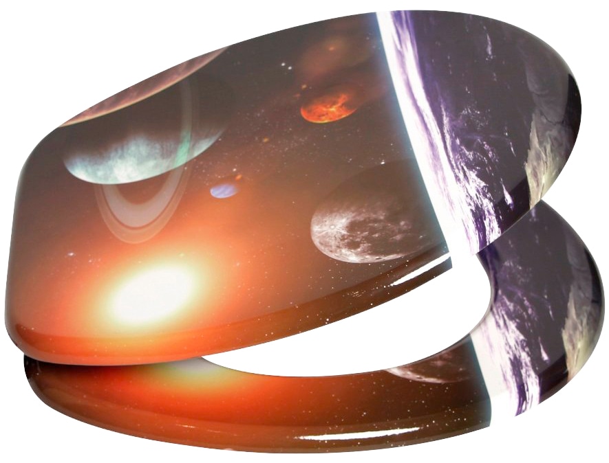 Sanilo WC-Sitz »Planeten« mit Absenkautomatik