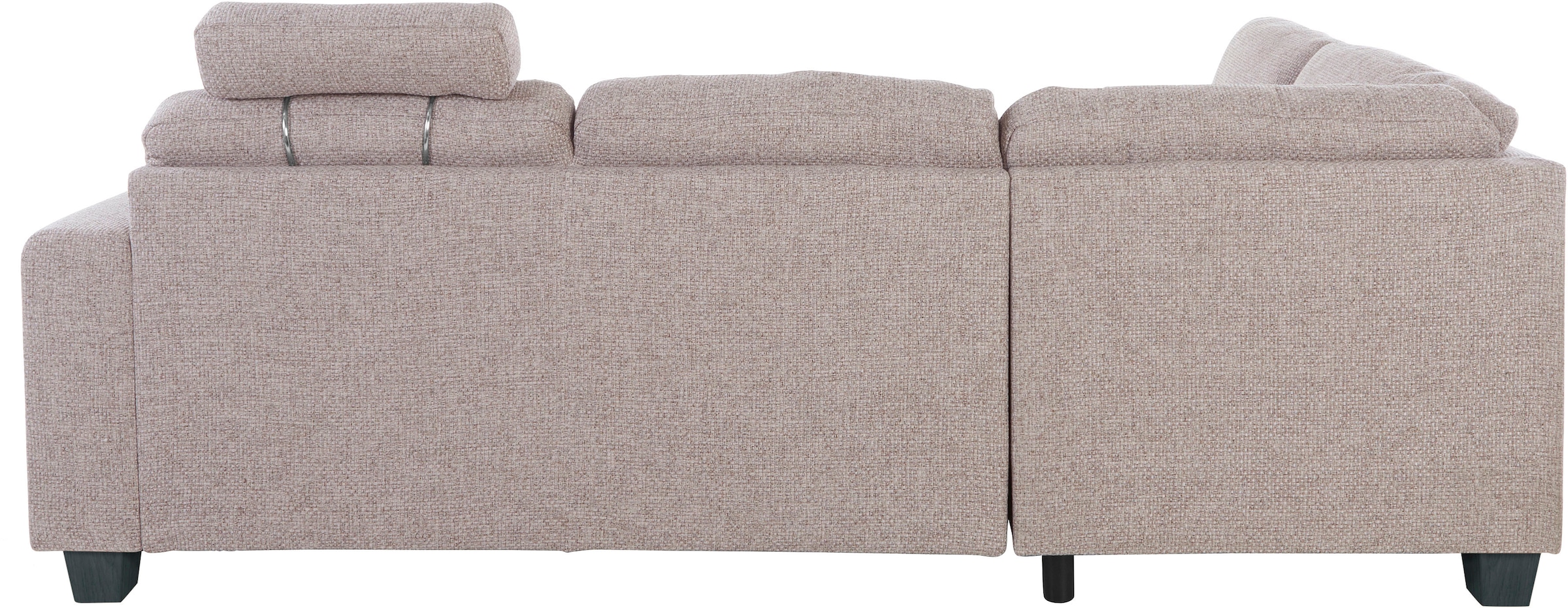 TRENDMANUFAKTUR Ecksofa »Chamber, zeitlos und modern, hoher Sitzkomfort, L-Form«, wahlweise mit Schlaffunktion