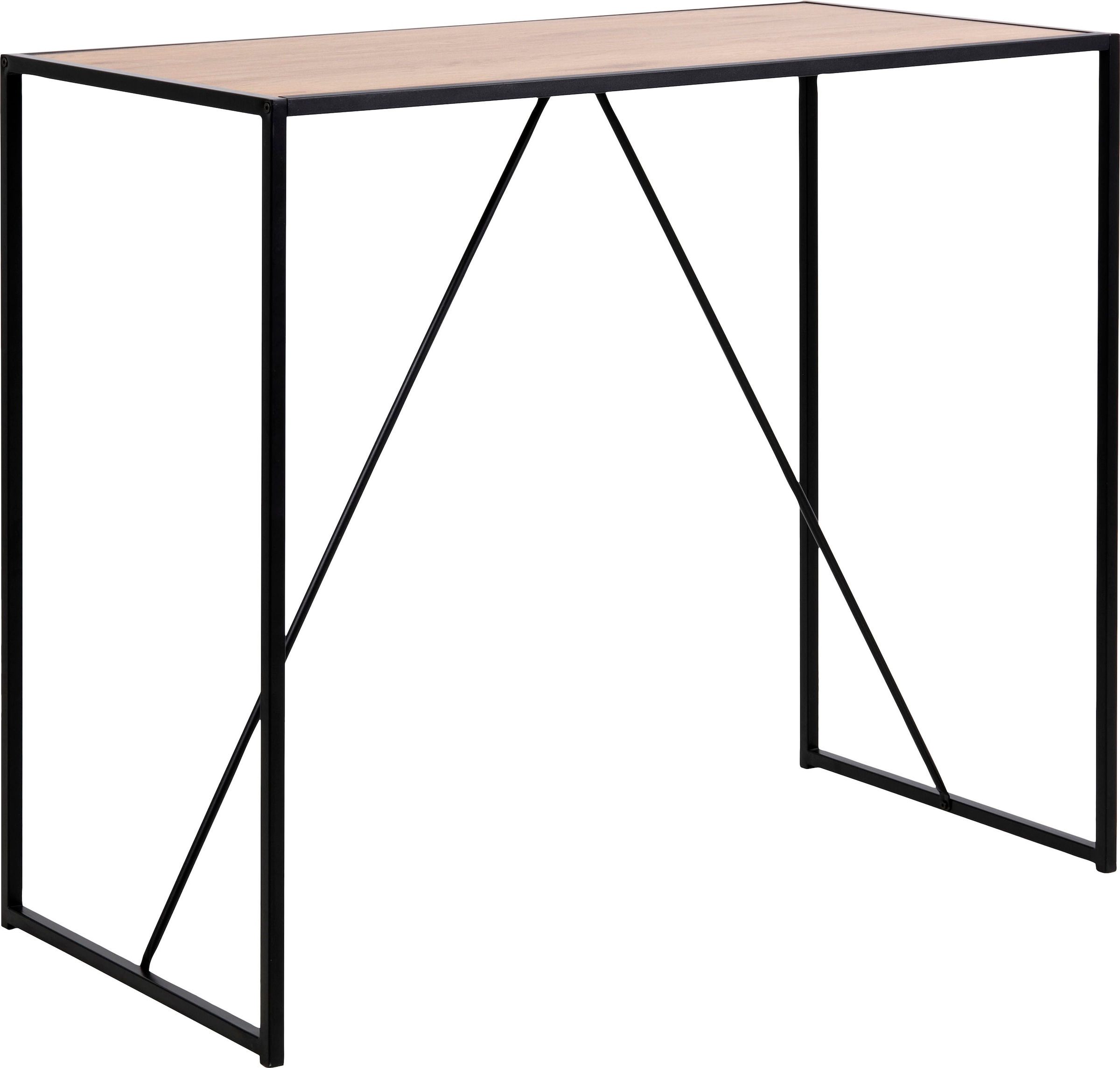 ACTONA GROUP Bartisch, mit schmalem Metallfuß, Breite 120 cm, in weiteren Variationen