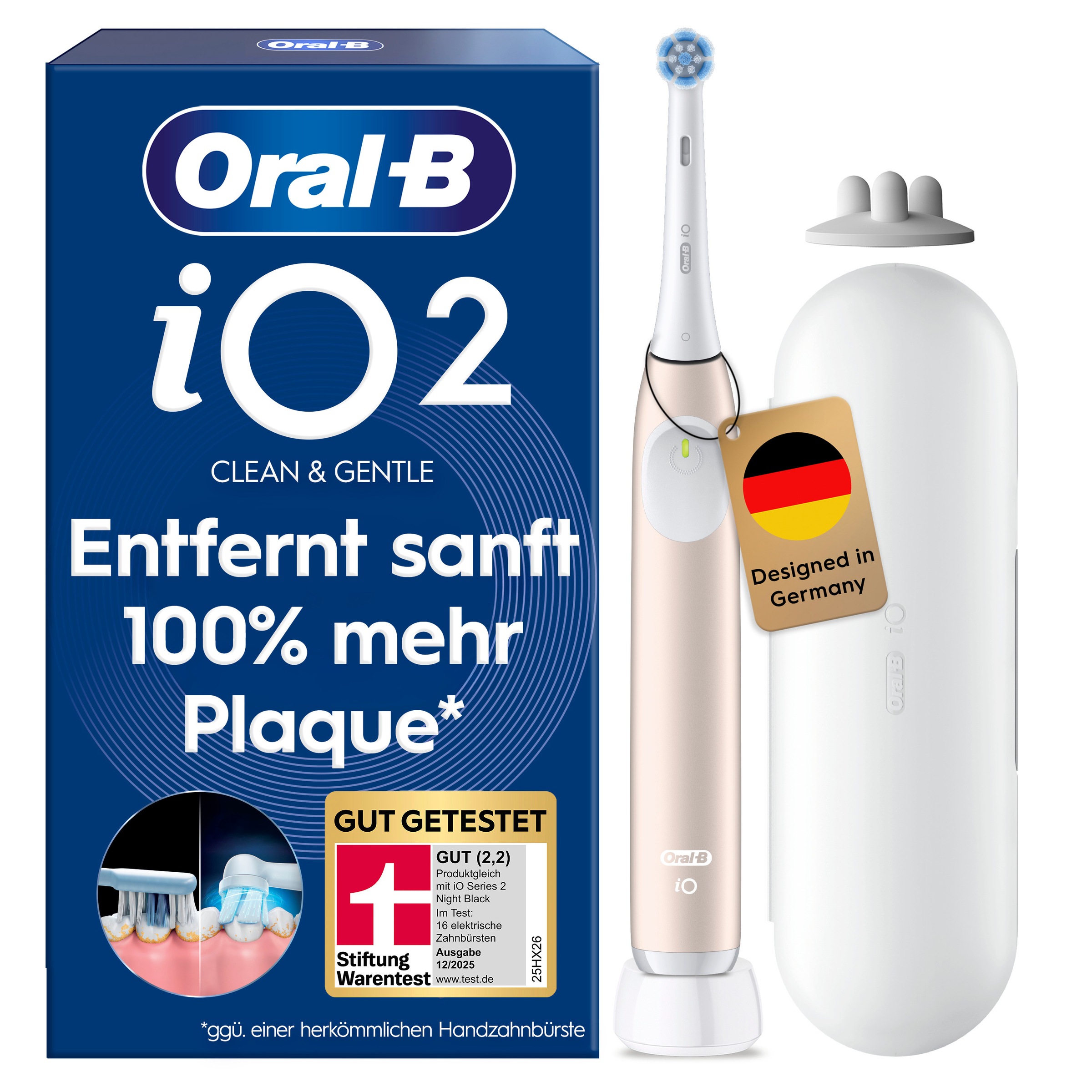 Oral-B - Elektrische Zahnbürste "iO 2 Special Edition + Reiseetui"