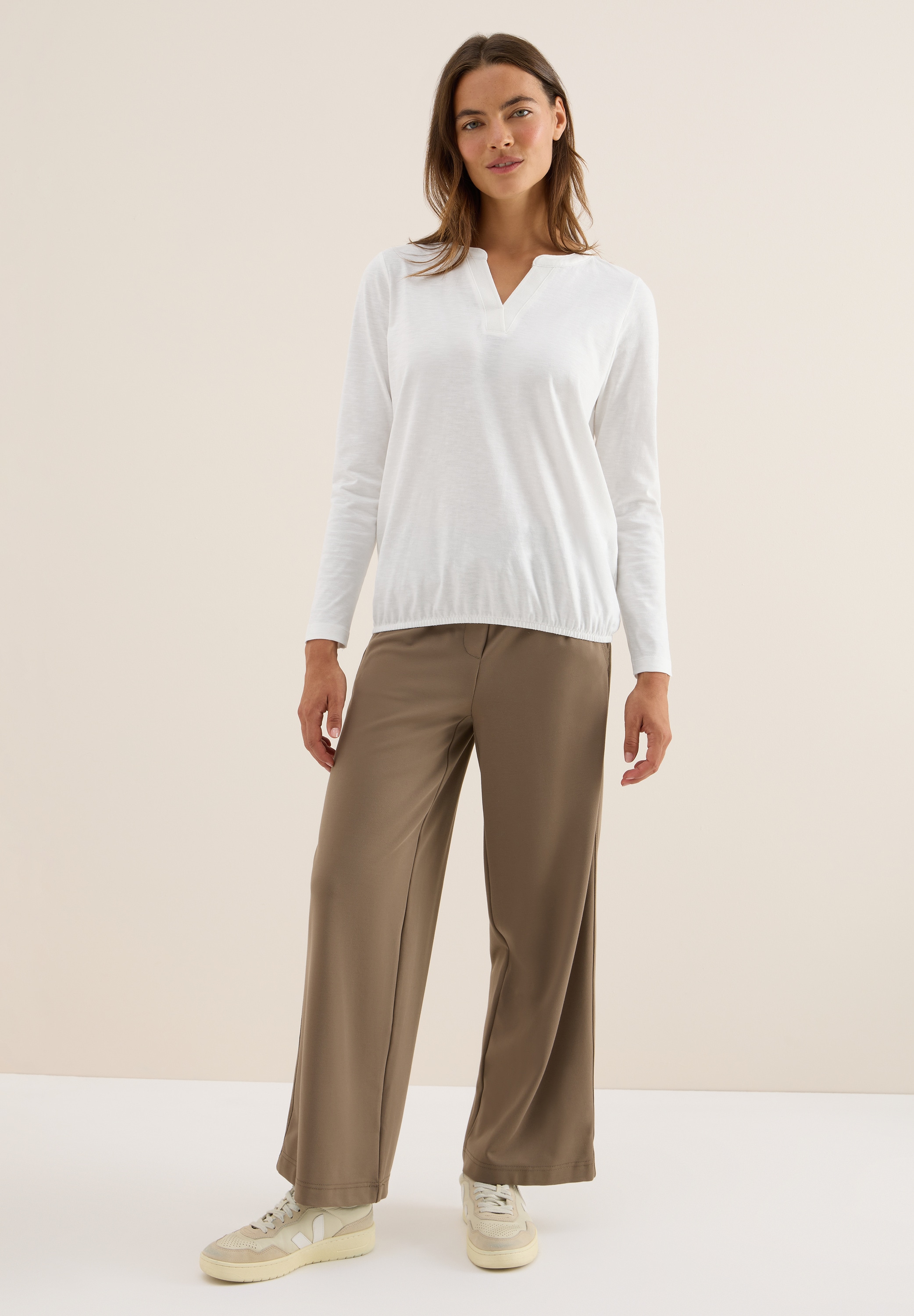 Cecil Langarmshirt, im Tunika-Look