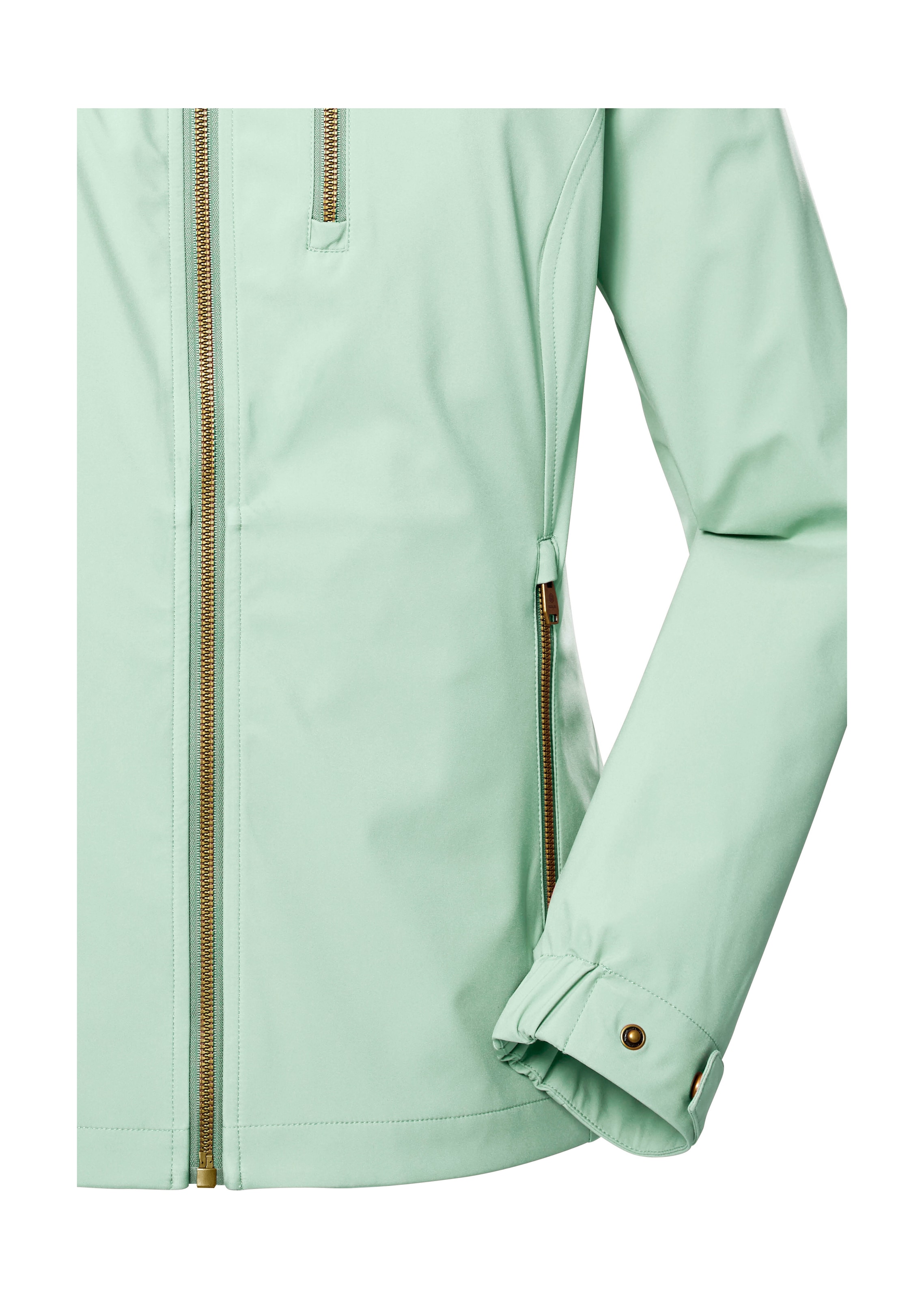 G.I.G.A. DX by killtec Softshelljacke »GS 24 WMN SFTSHLL JCKT« Wasserabweisende Softshelljacke, verstellbare Kapuze, winddicht