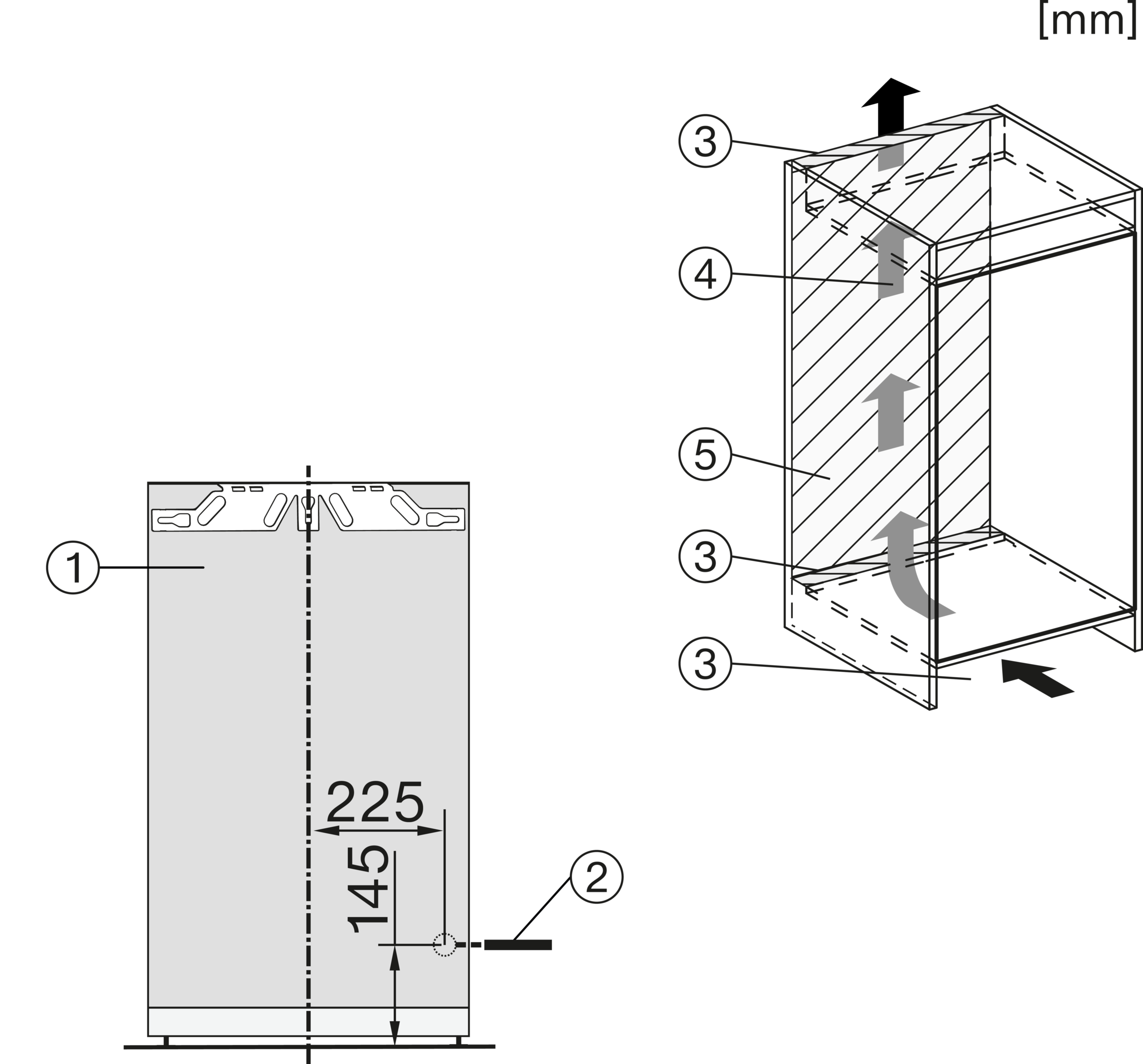 Miele Einbaukühlschrank »K 7238 D«